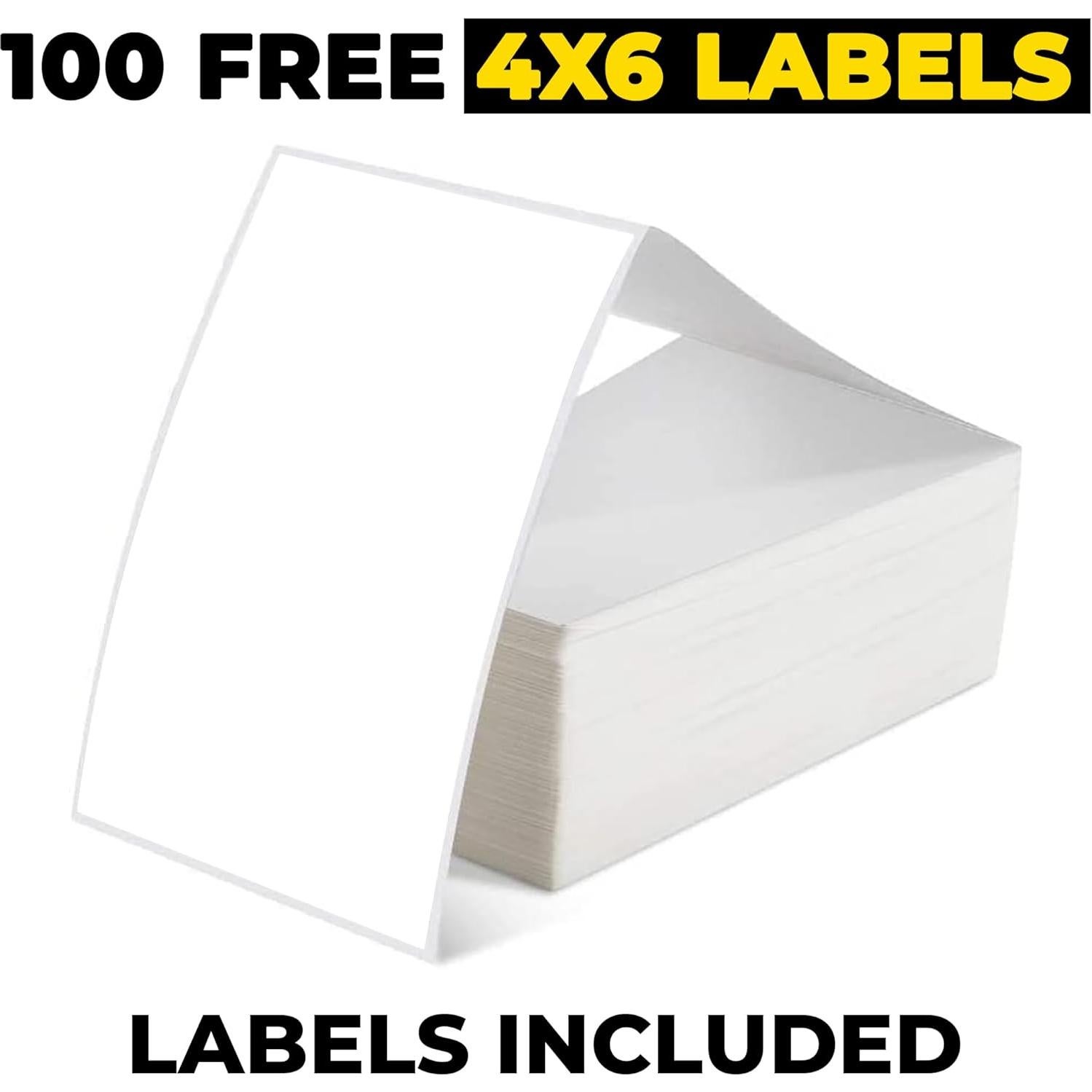 Impresora Térmica de Etiquetas Bluetooth YELLOW BT001 4x6 cm