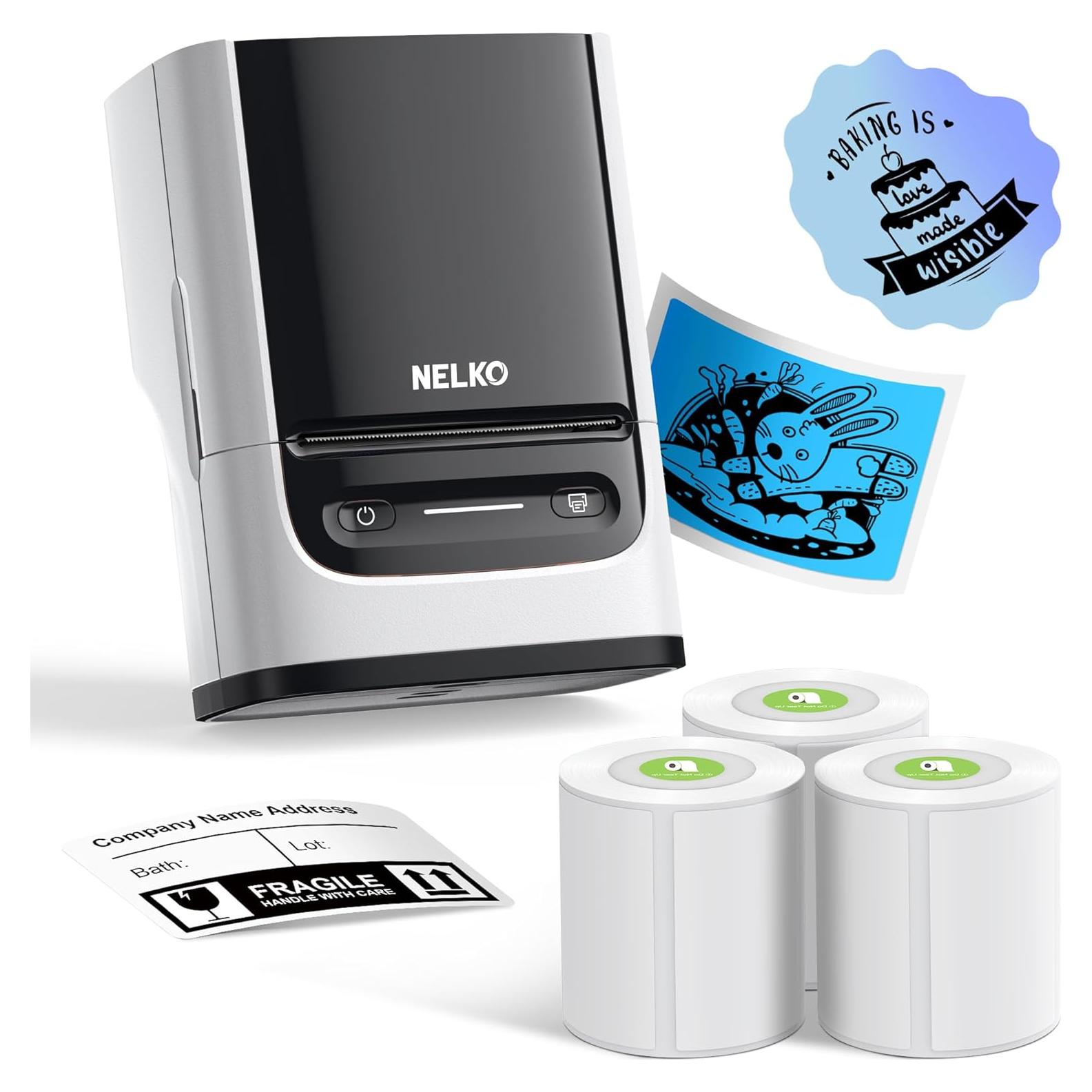 Impresora de Etiquetas Nelko PM220 Bluetooth 2" Portátil