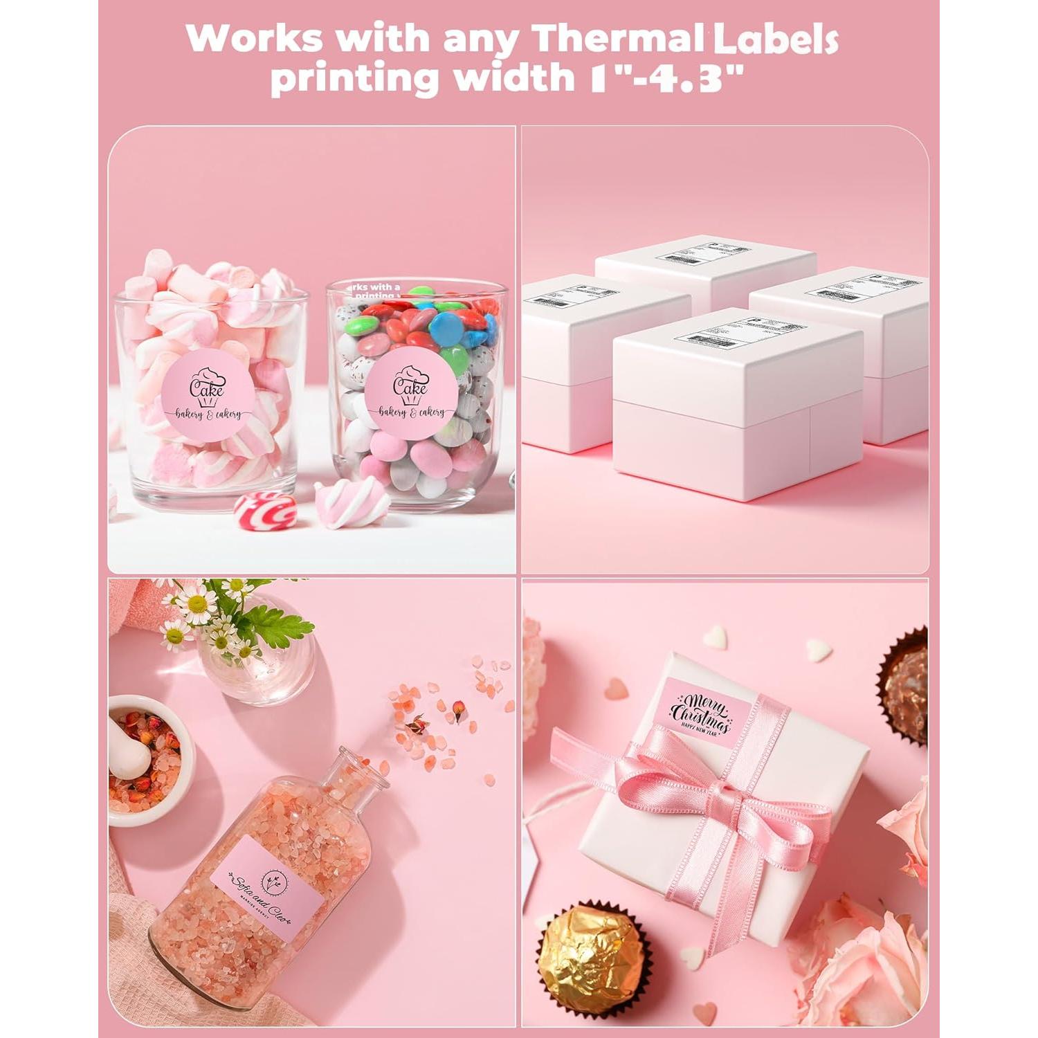 Impresora Térmica de Etiquetas MUNBYN Bluetooth 4x6