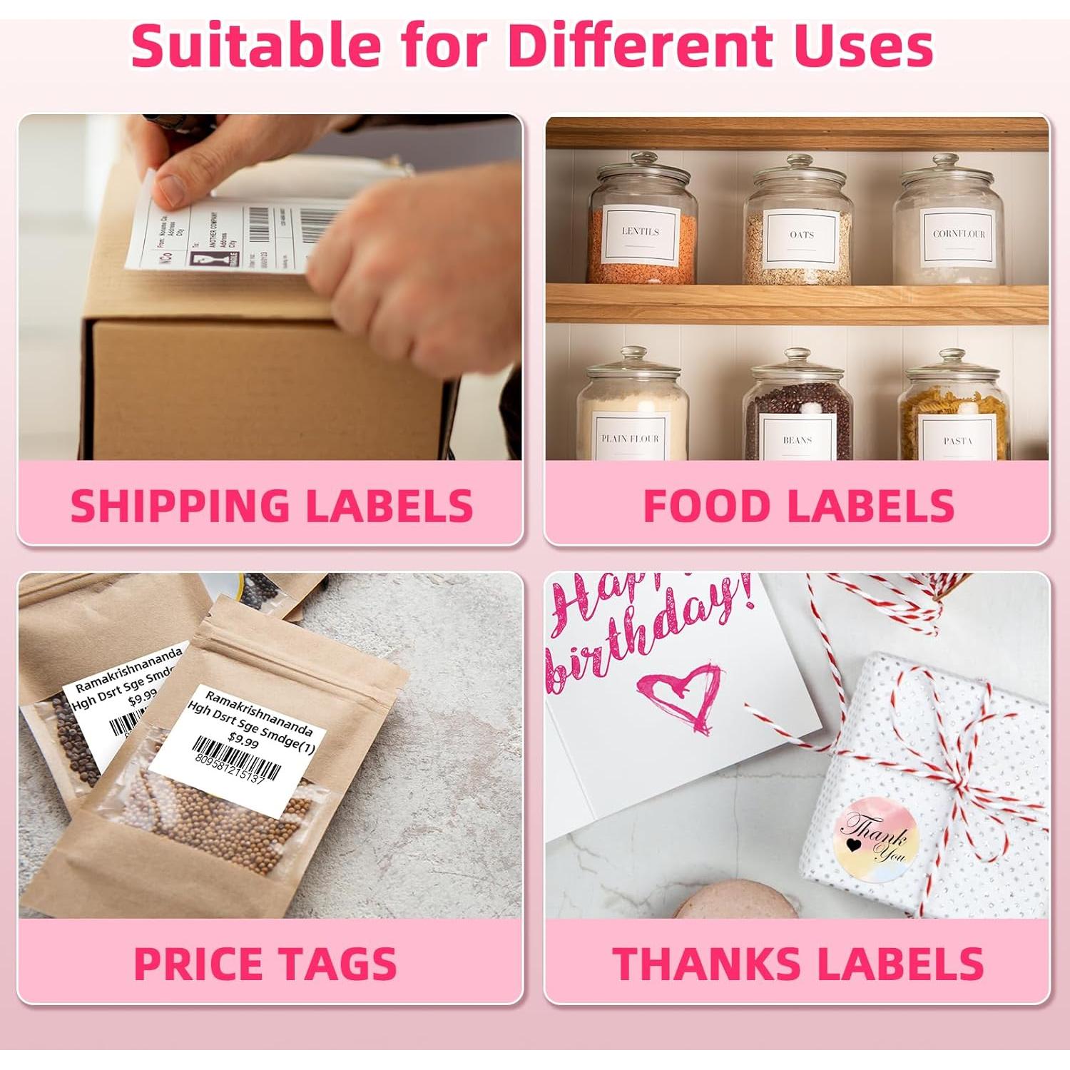 Impresora de Etiquetas Térmicas WiFi Omezizy PM-344-WF 300DPI