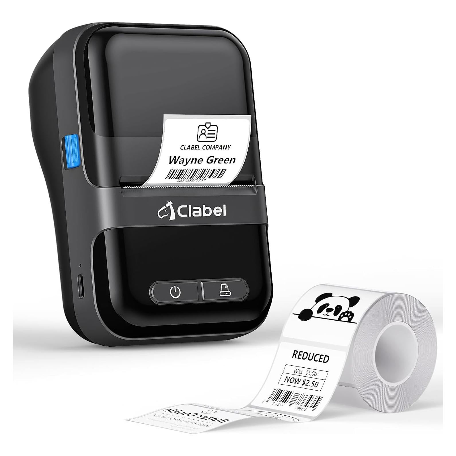 Impresora de Etiquetas CLABEL 220B Térmica Bluetooth 2" Portátil