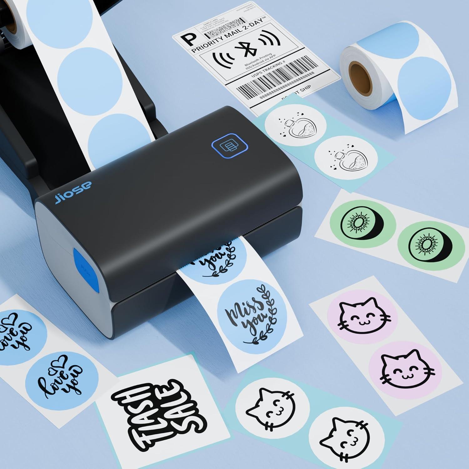 Impresora Térmica de Etiquetas Jiose J500 - 203 DPI, Bluetooth