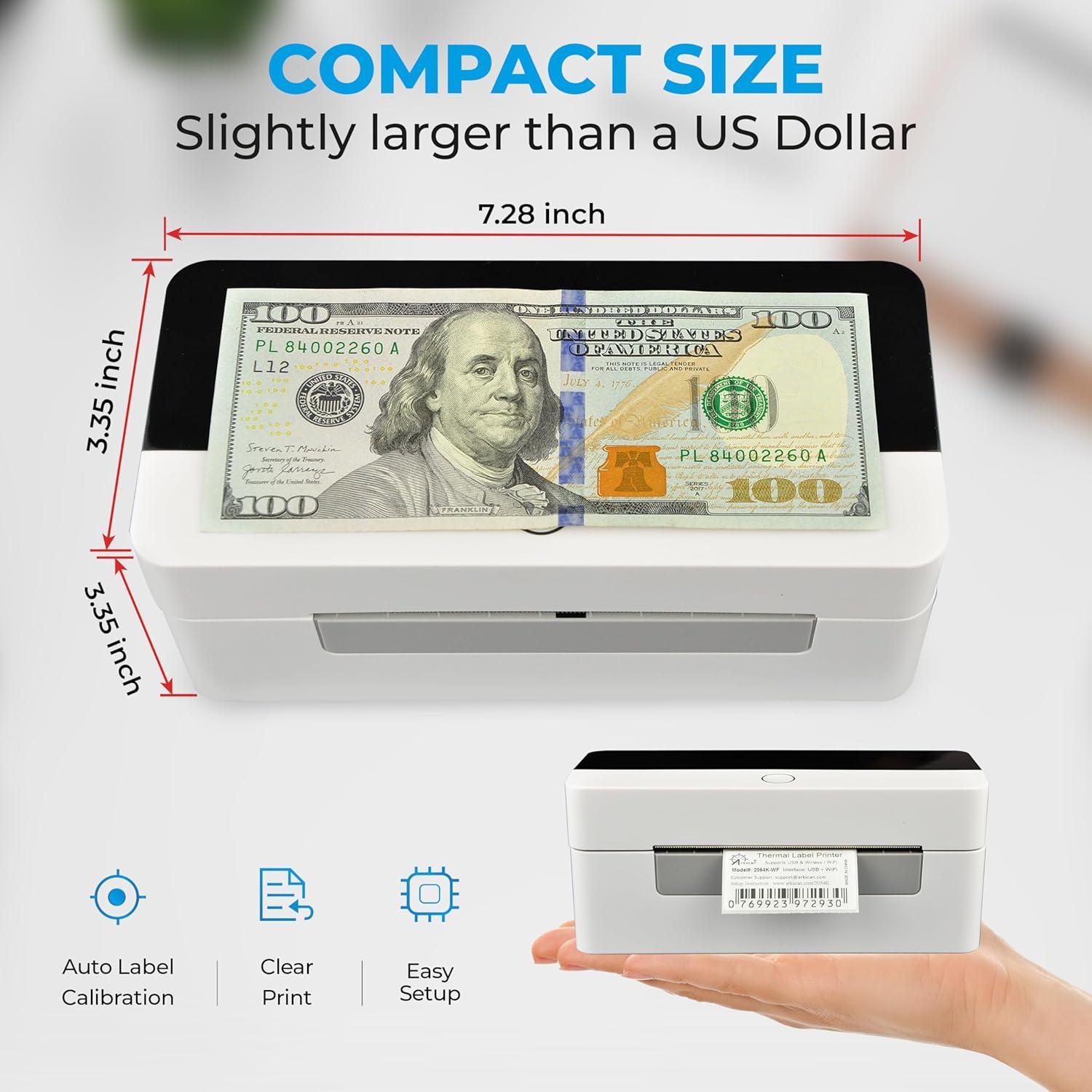 Impresora de Etiquetas Térmicas Arkscan 2054N USB/Bluetooth 4x6