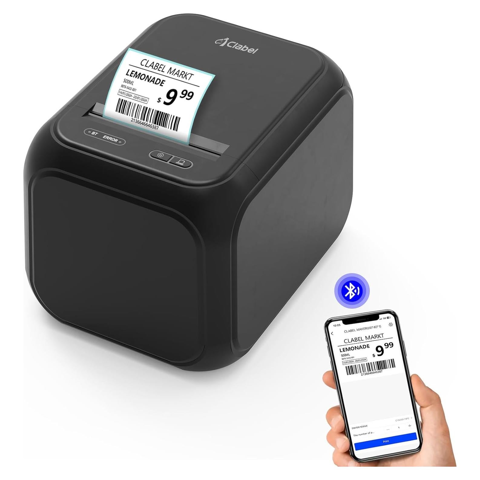 Impresora de Etiquetas CLABEL CT320D Bluetooth 7.62cm