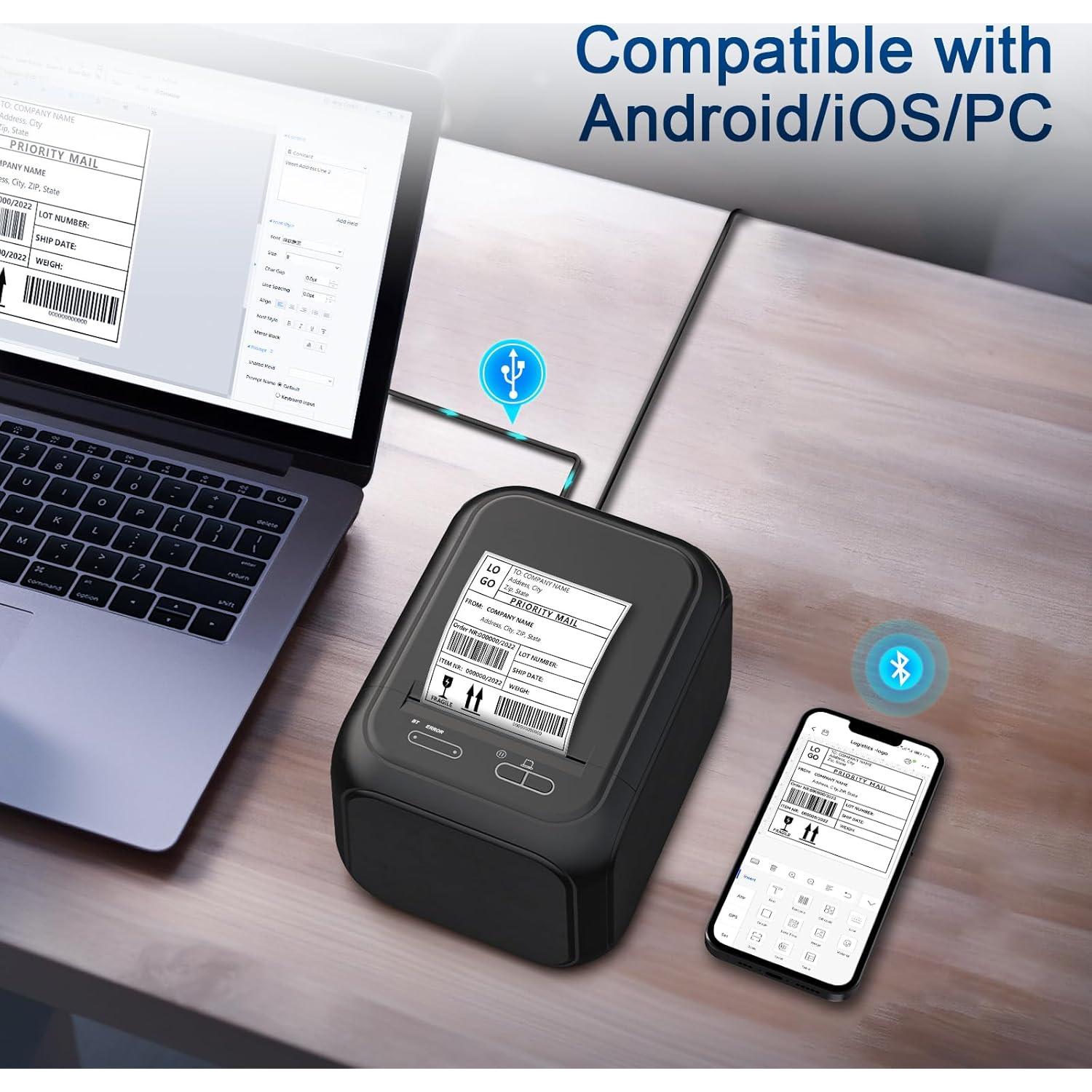 Impresora de Etiquetas CLABEL CT320D Bluetooth 7.62cm