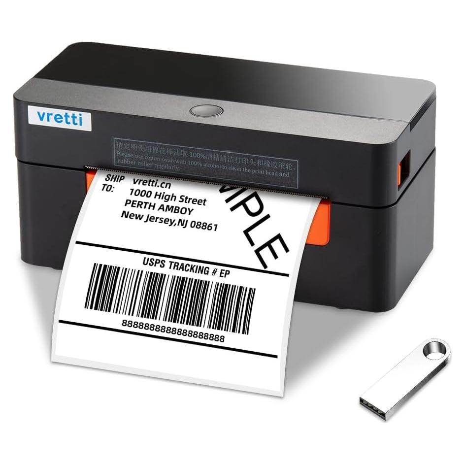 Impresora de Etiquetas Térmicas VRETTI D463B 4x6 USB 203 DPI