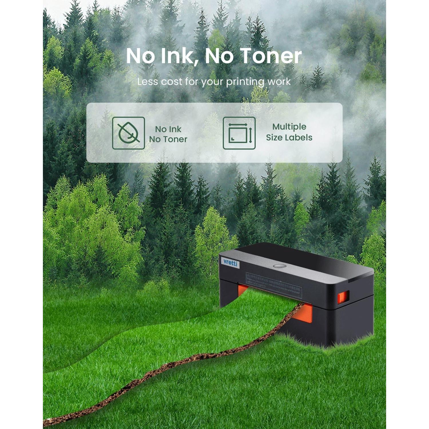 Impresora de Etiquetas Térmicas VRETTI D463B 4x6 USB 203 DPI