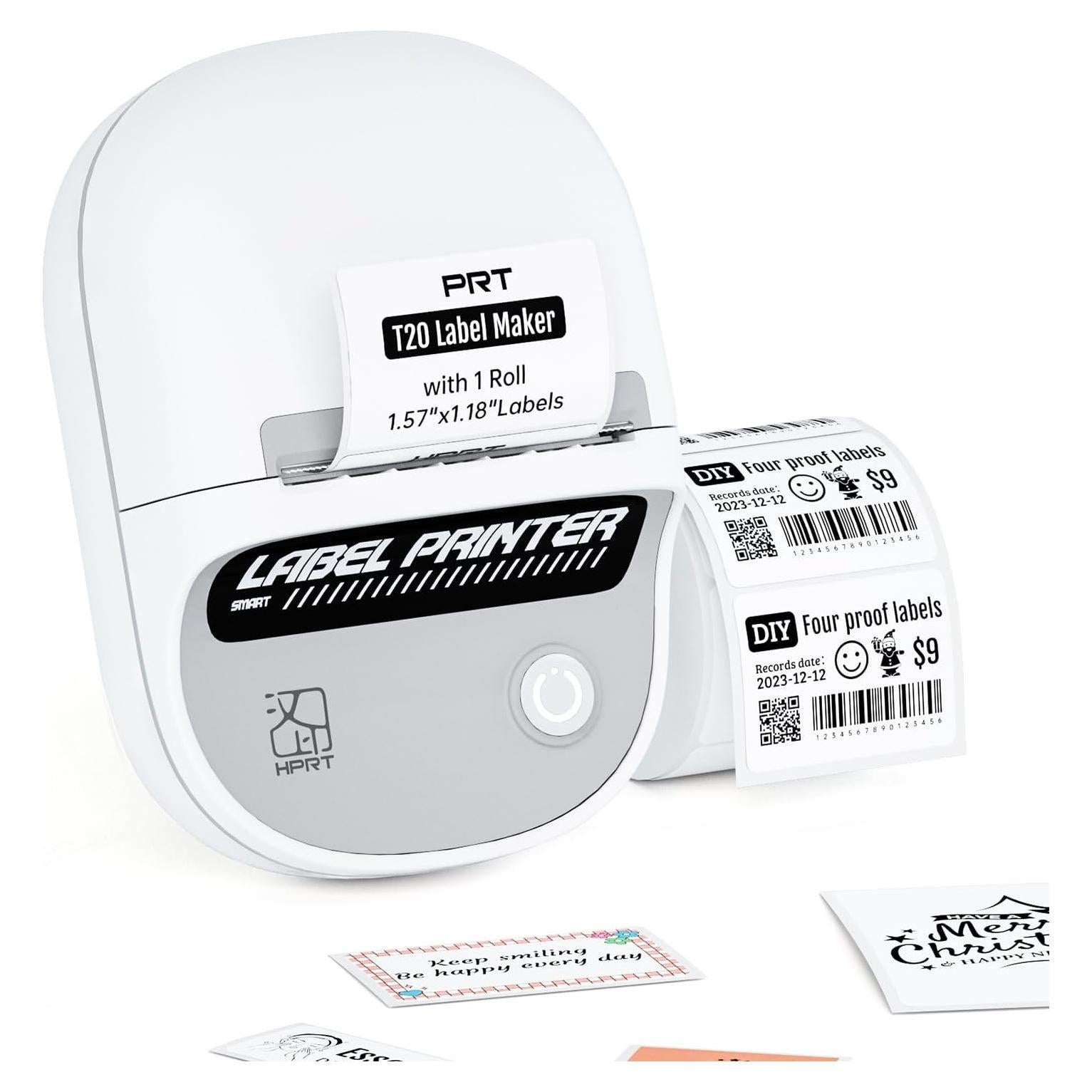 Impresora de Etiquetas PRT T20 Bluetooth 2 Pulgadas RFID Blanca