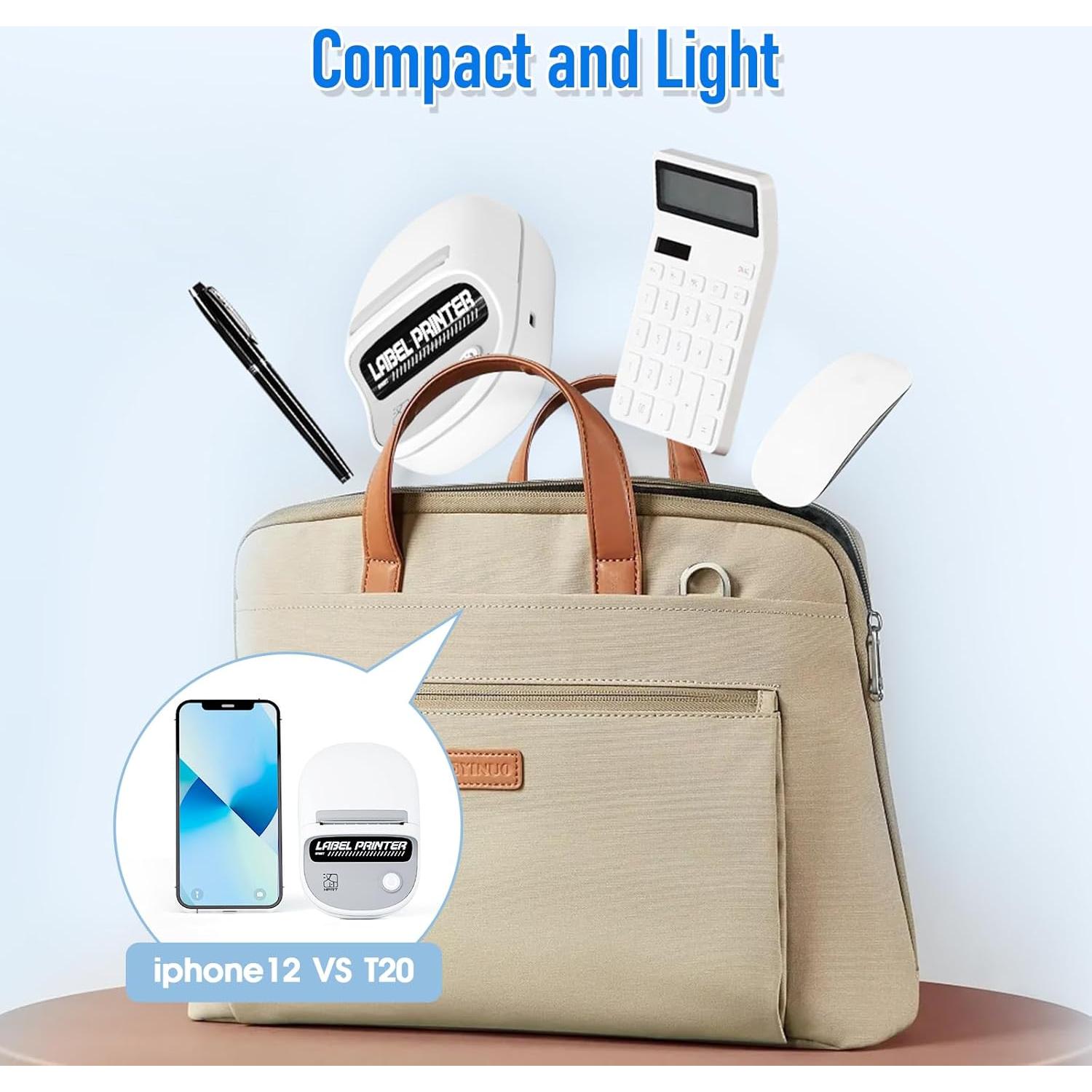 Impresora de Etiquetas PRT T20 Bluetooth 2 Pulgadas RFID Blanca