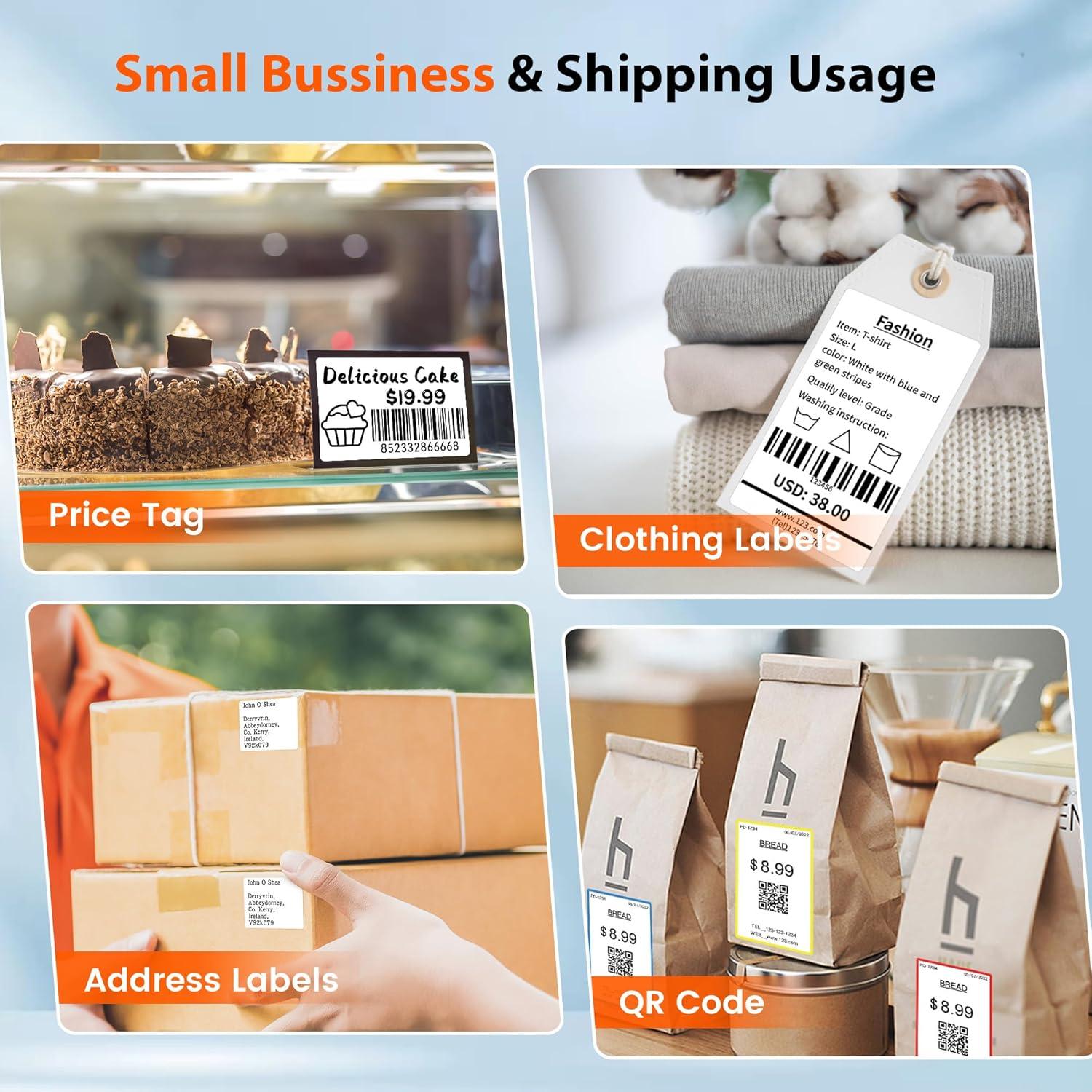 Impresora de Etiquetas Phomemo M120 Térmica Portátil 203 DPI