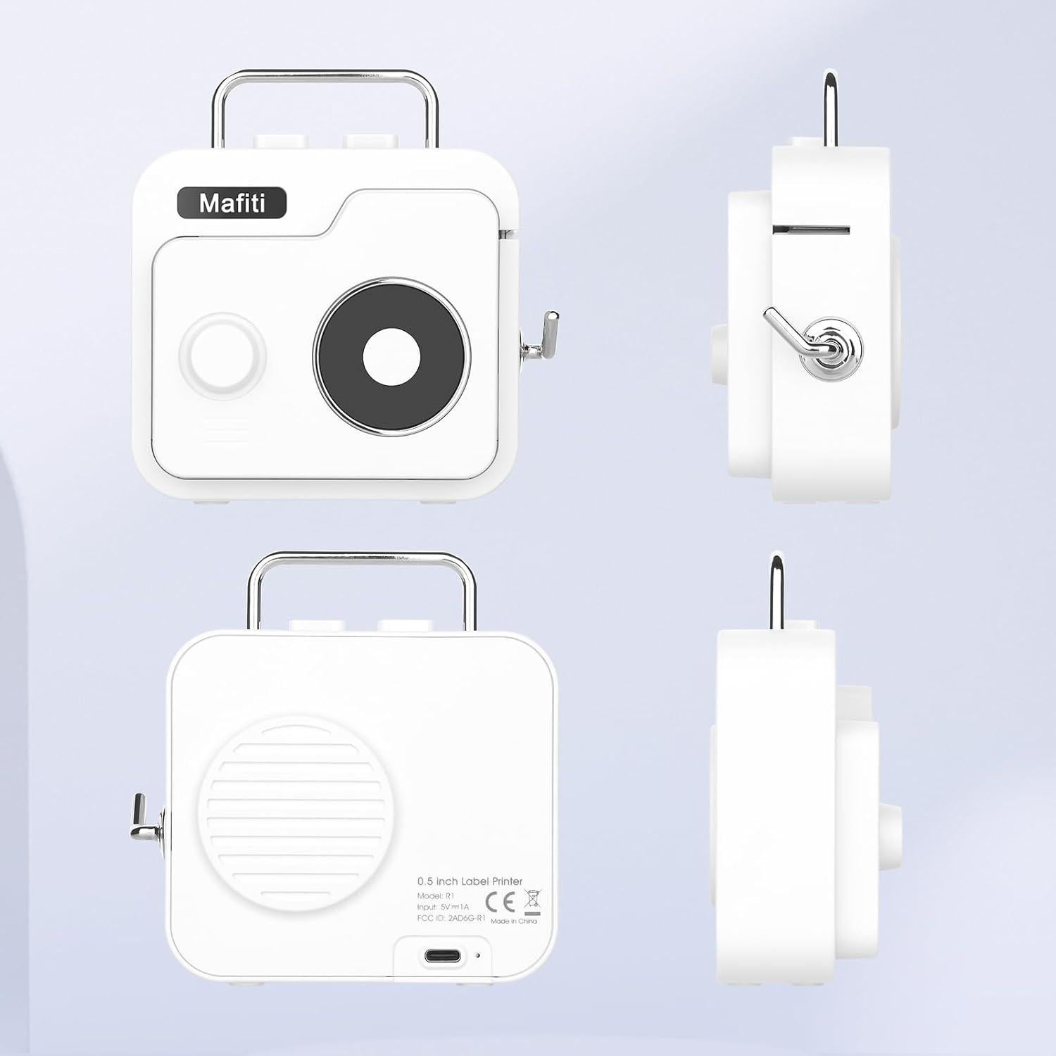 Máquina Etiquetadora Mafiti R1 Bluetooth Recargable Térmica