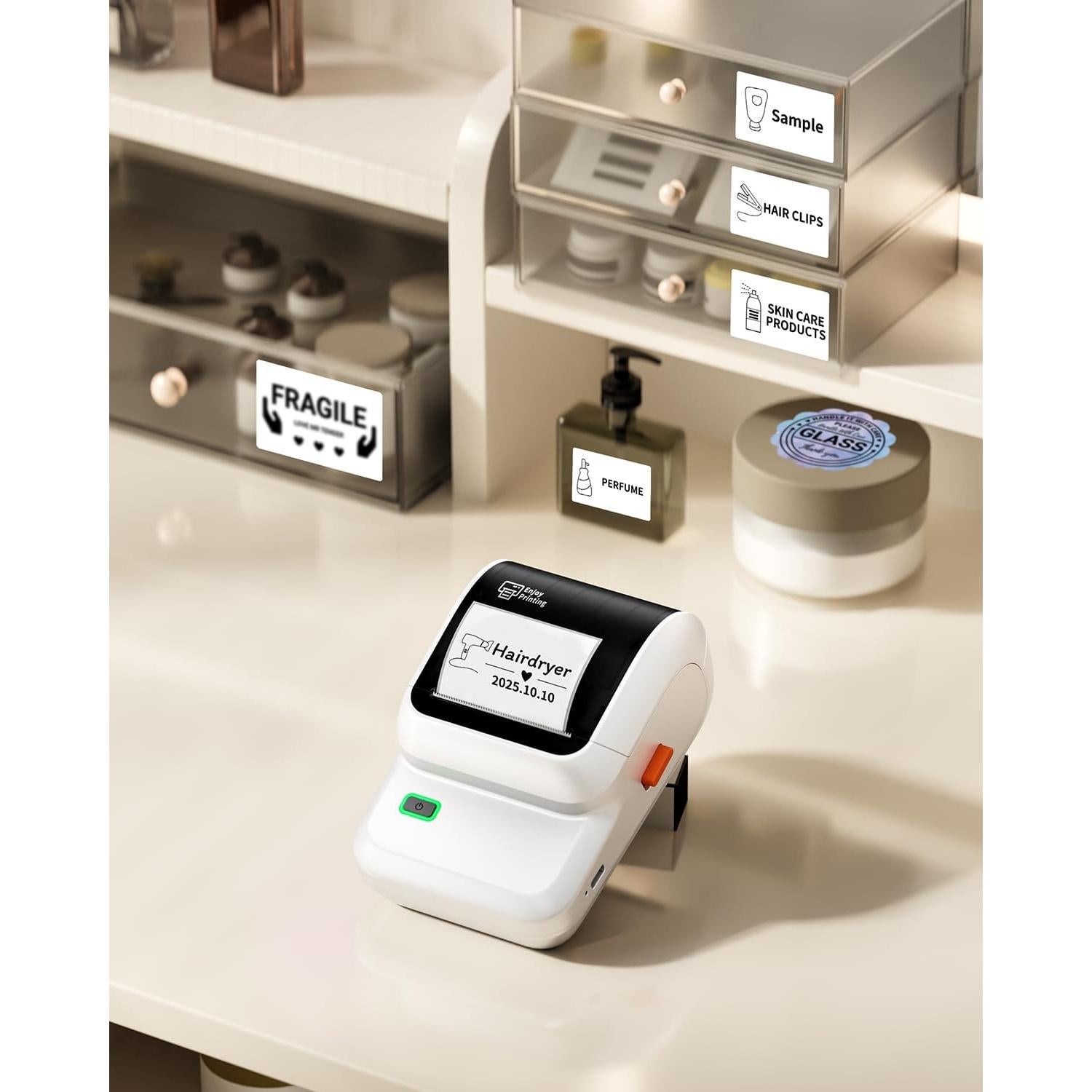 Impresora de Etiquetas Ponek M100 Bluetooth 2" Blanca