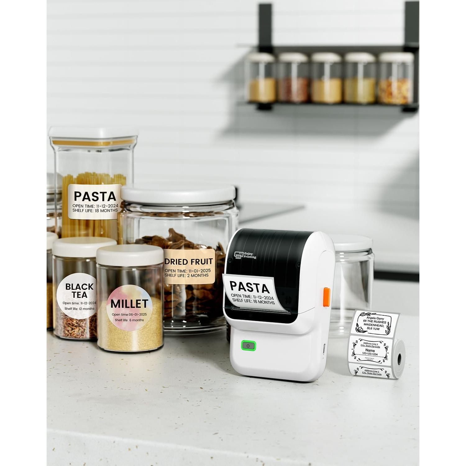 Impresora de Etiquetas Ponek M100 Bluetooth 2" Blanca