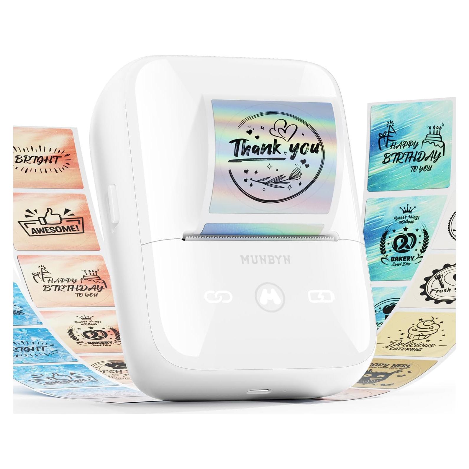 Impresora Térmica Portátil MUNBYN FM226 Bluetooth 203 DPI