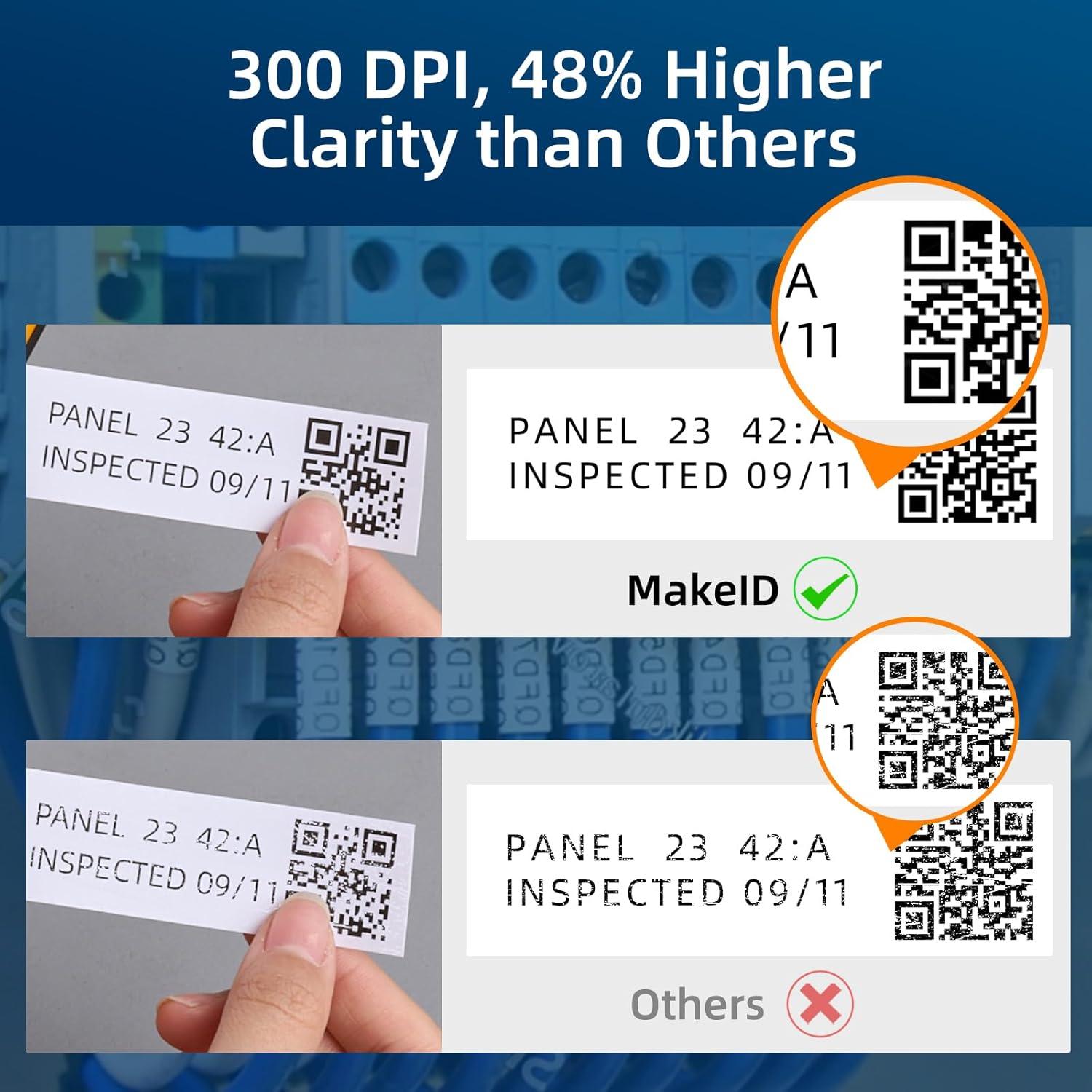 Impresora de Etiquetas Industrial MakeID P31 0,71" x 8m