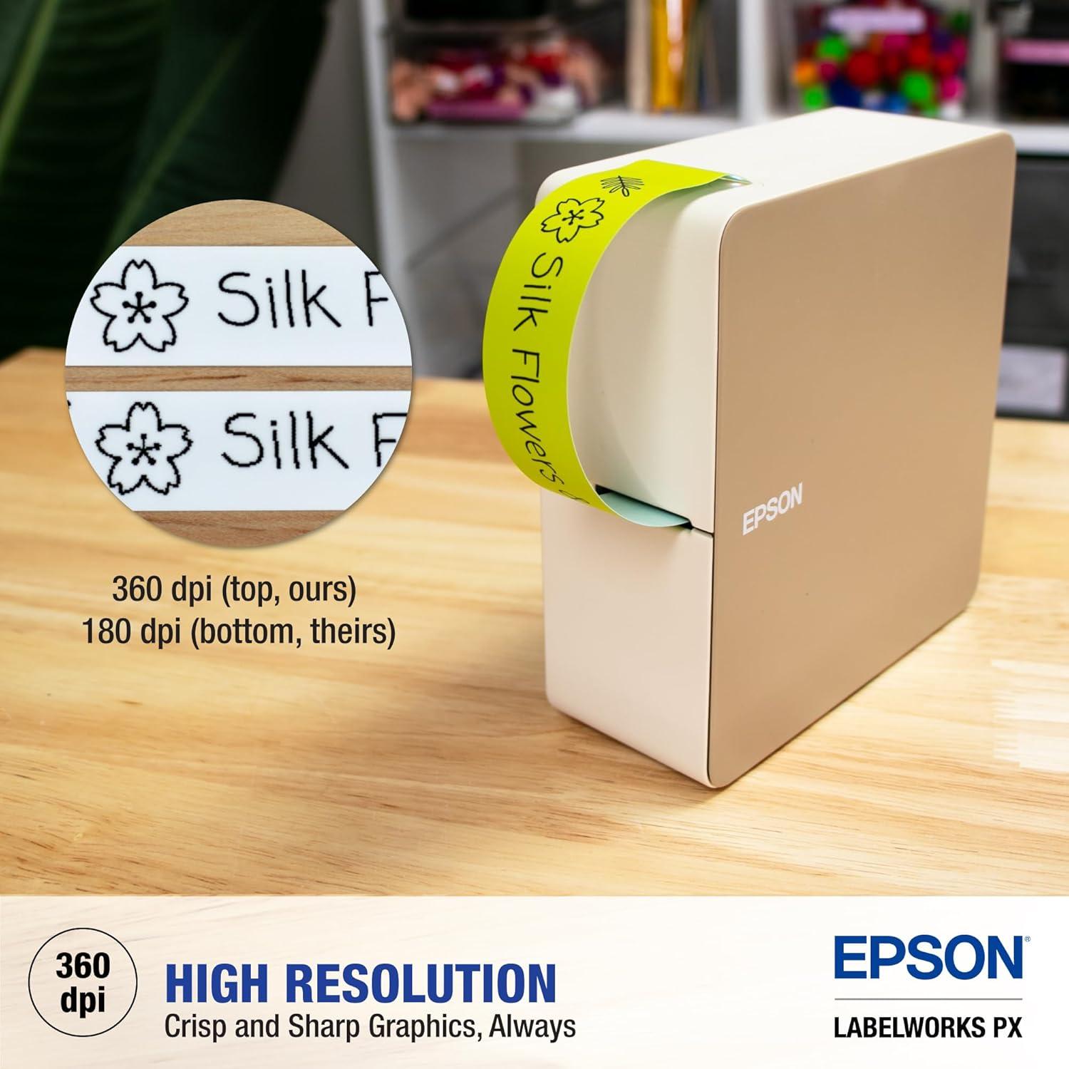 Impresora de Etiquetas Inalámbrica Epson LW-C610PX 24mm