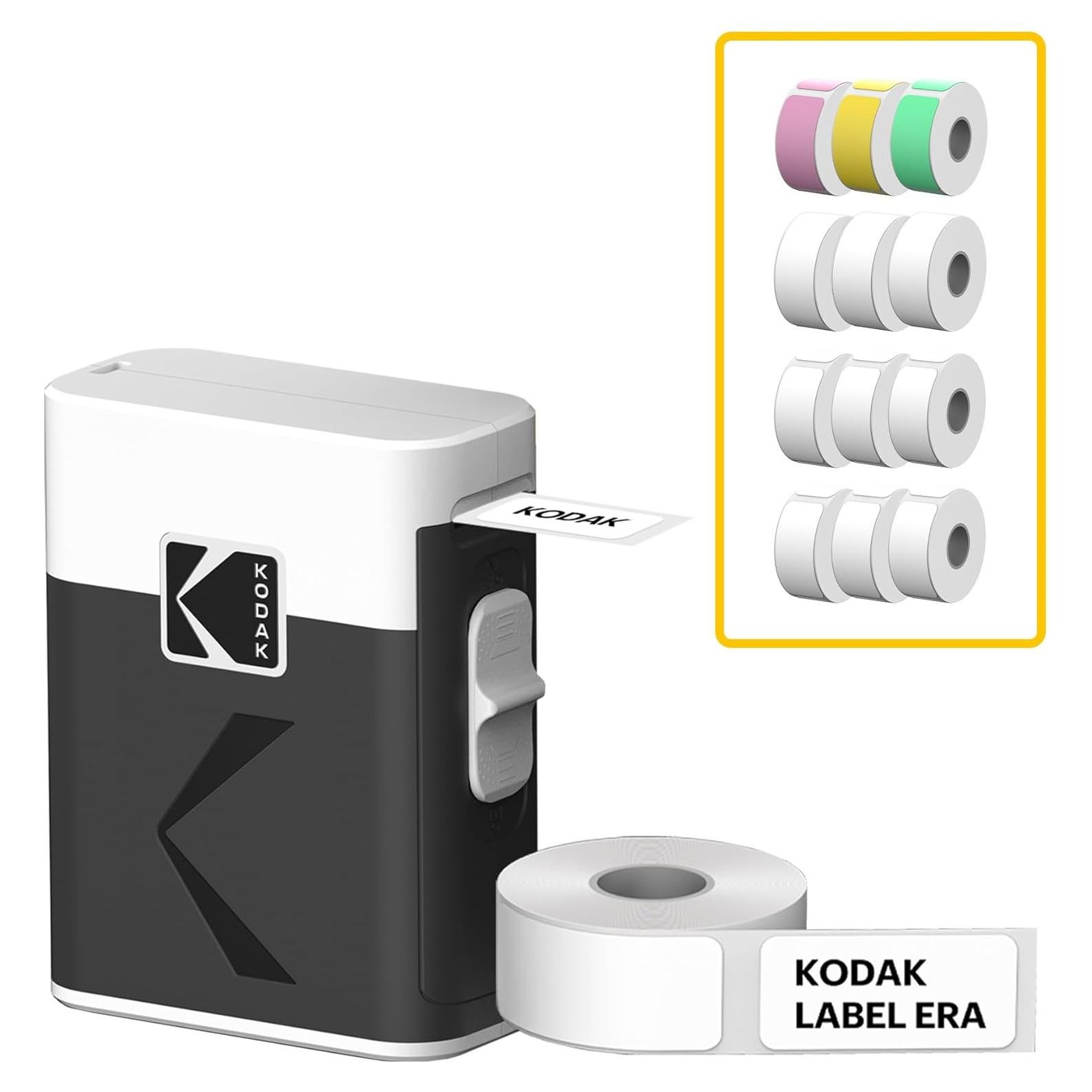 Etiquetadora KODAK ERA Bluetooth + 13 Rollos de Etiquetas