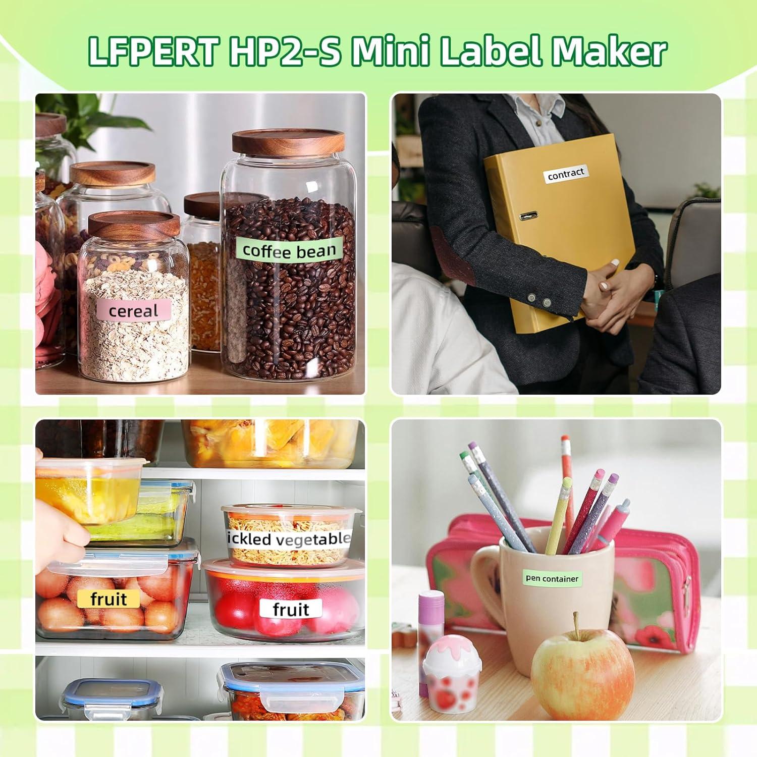 Impresora de Etiquetas Bluetooth HP2-S Portátil Verde