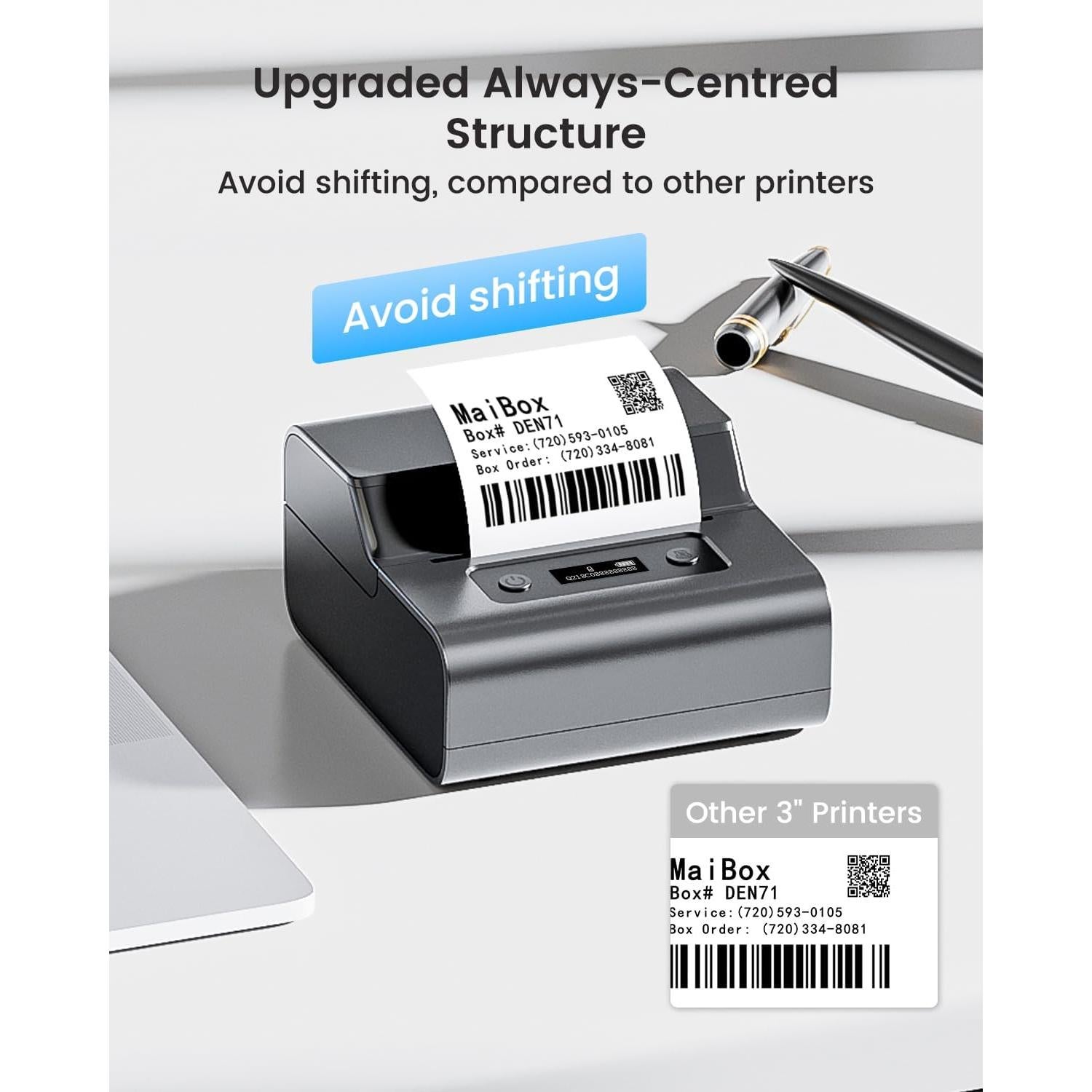 Impresora de Etiquetas Phomemo M221 Bluetooth 203 dpi Portátil