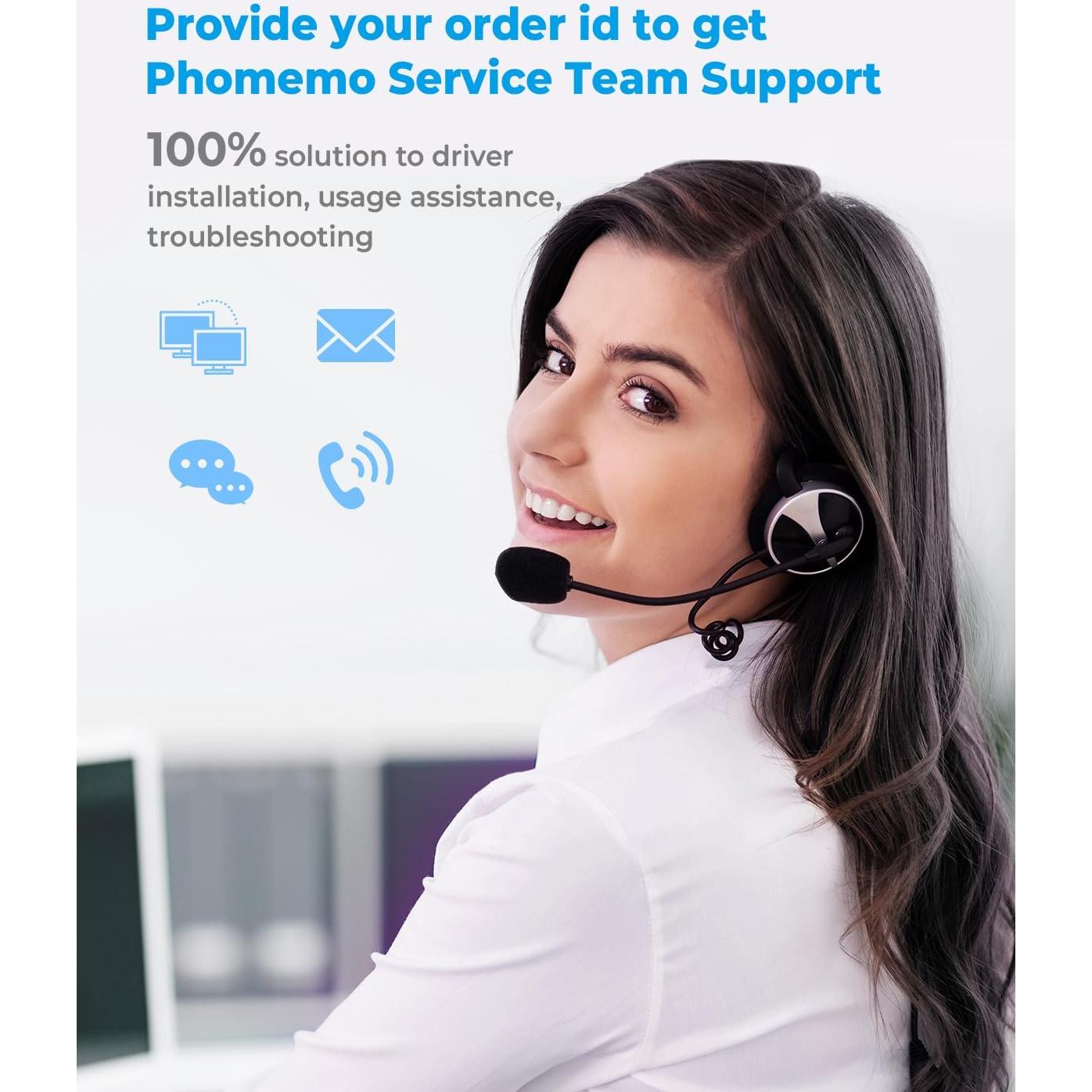 Impresora de Etiquetas Phomemo M221 Bluetooth 203 dpi Portátil