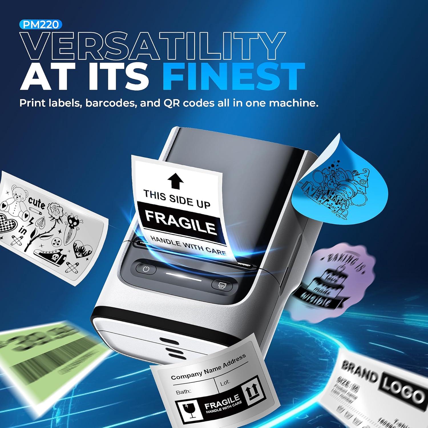 Impresora de Etiquetas Nelko PM220 Bluetooth 2" Portátil