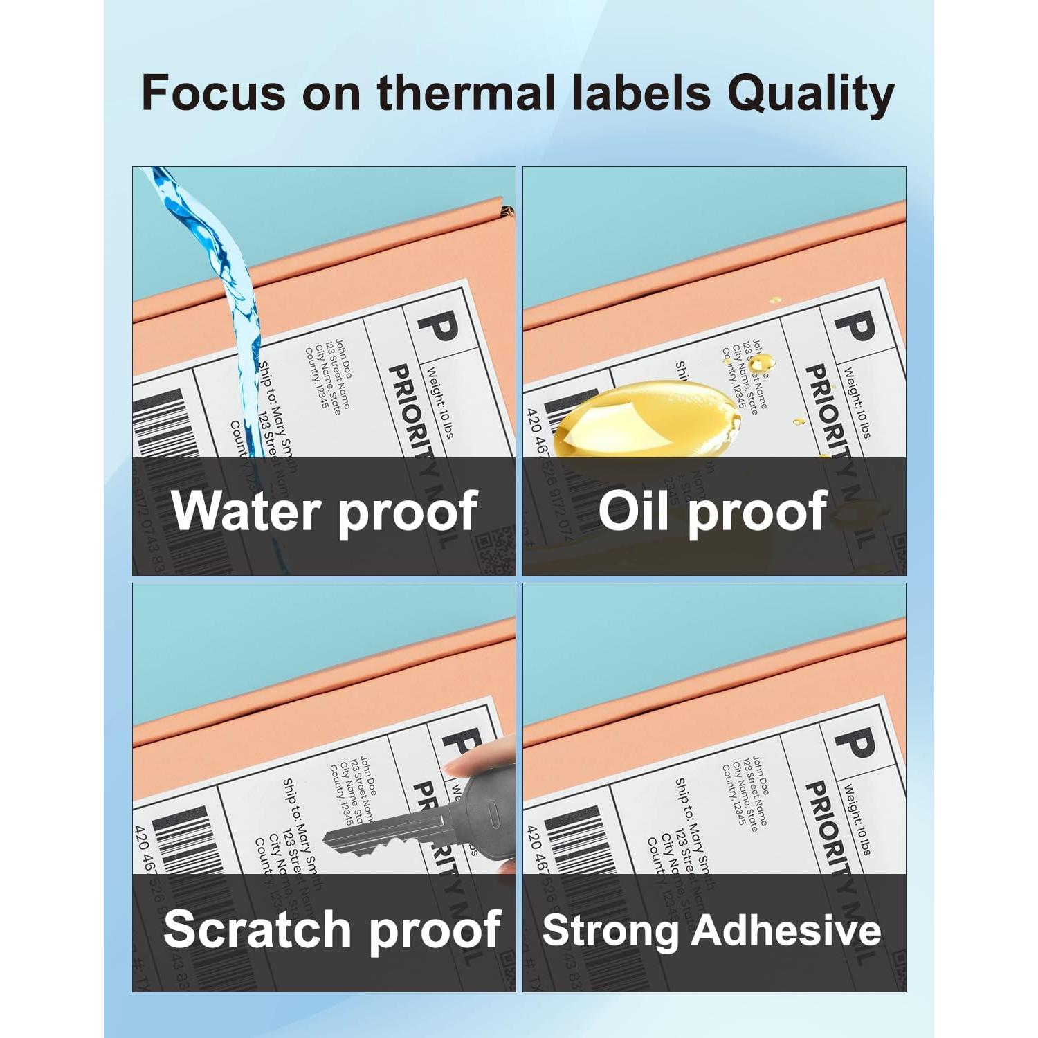 Etiquetas Multiusos Weemay 30334 con Chip RFID - 8000 Unidades