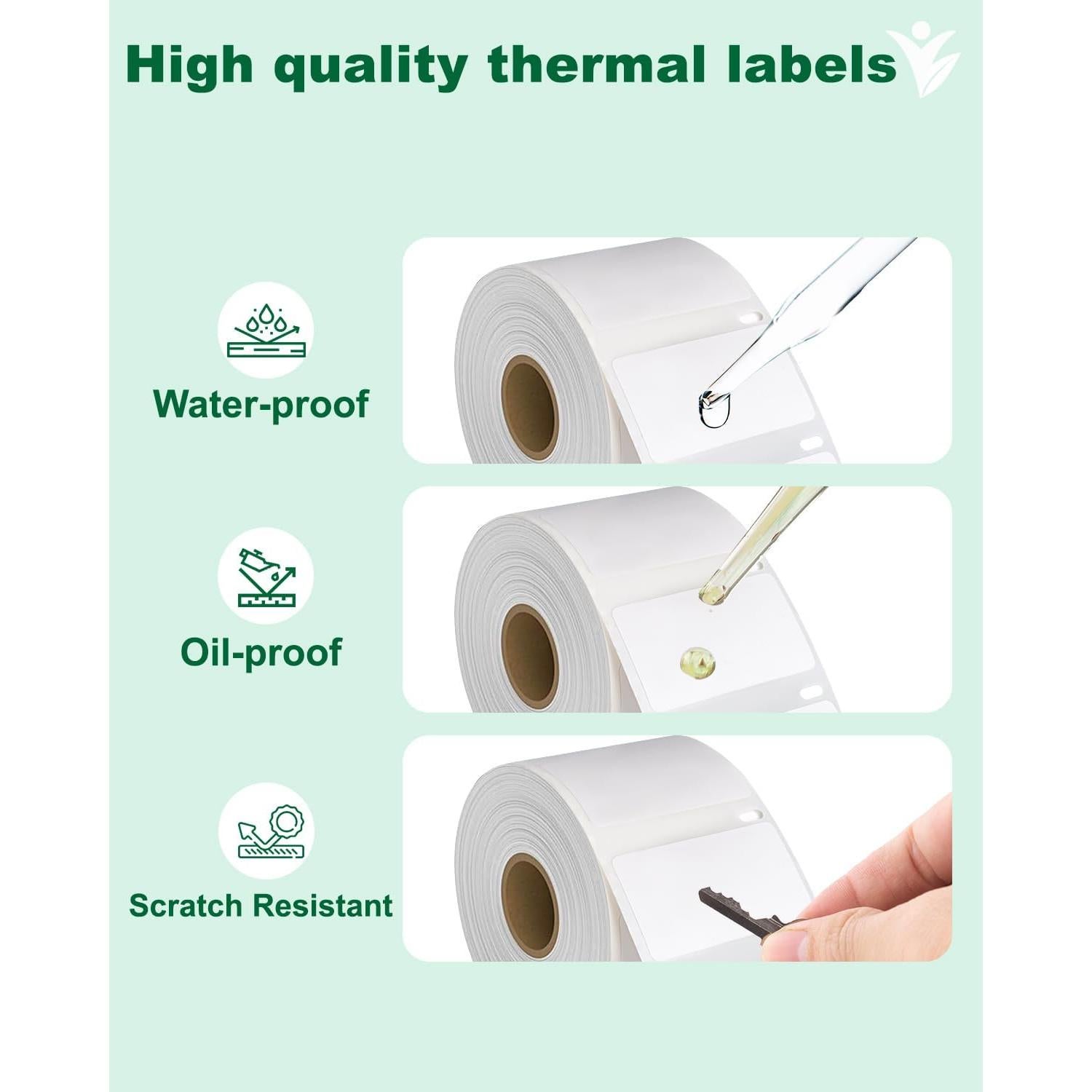 Etiquetas Multiusos YUANQIMM 30334 con Chip RFID - 2000 Unidades