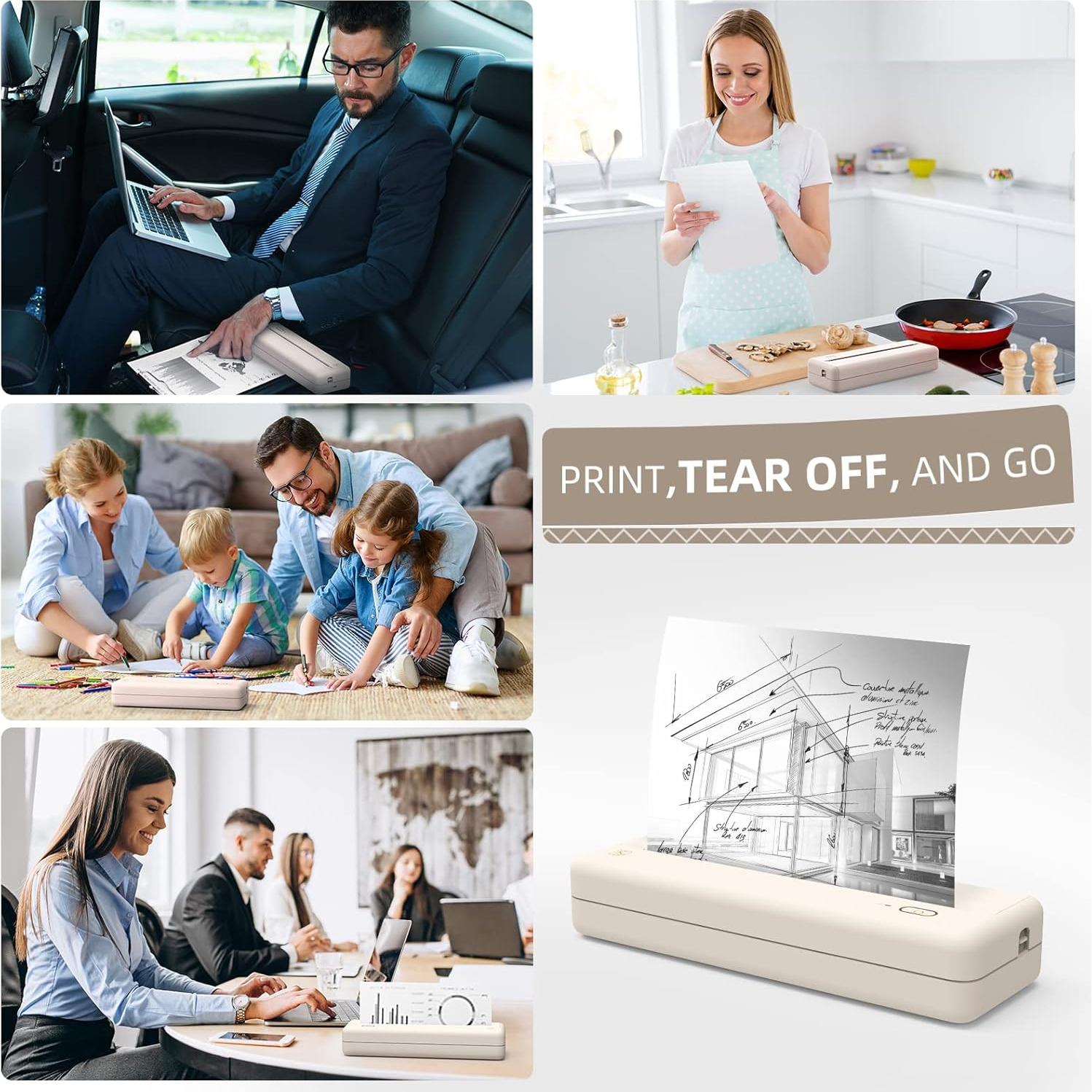 Impresora Térmica Portátil HPRT MT810 Bluetooth Sin Tinta