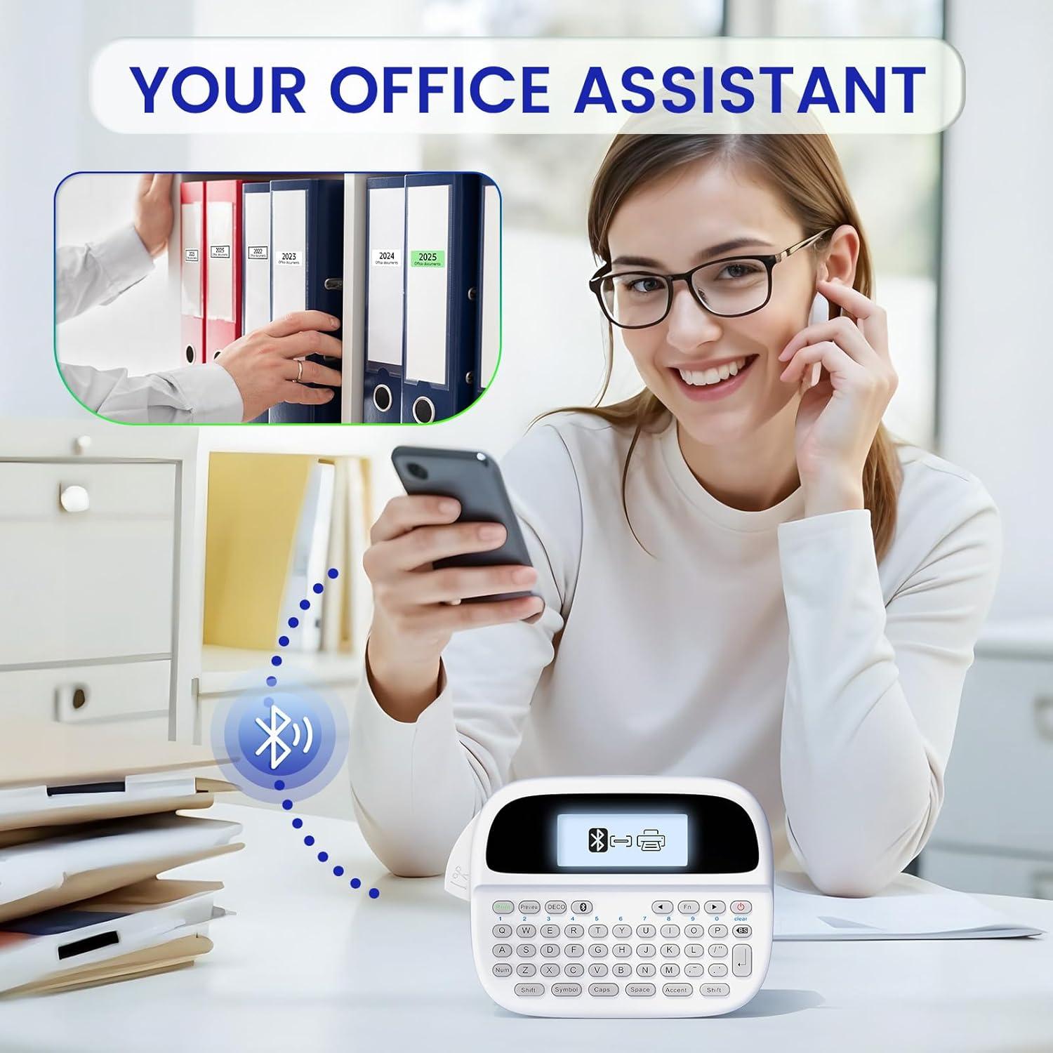 Máquina de Etiquetas Vixic PTM950 Recargable con Pantalla