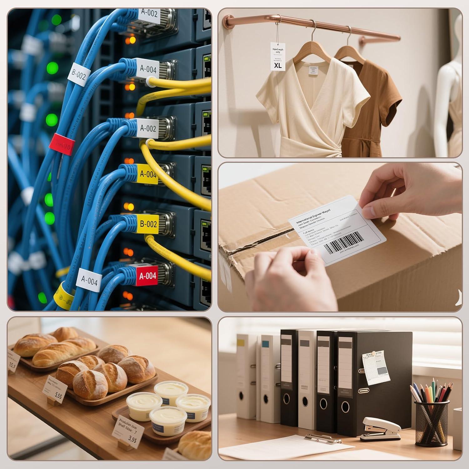 Impresora Térmica de Etiquetas PeriPage PB Gris 5.08 cm