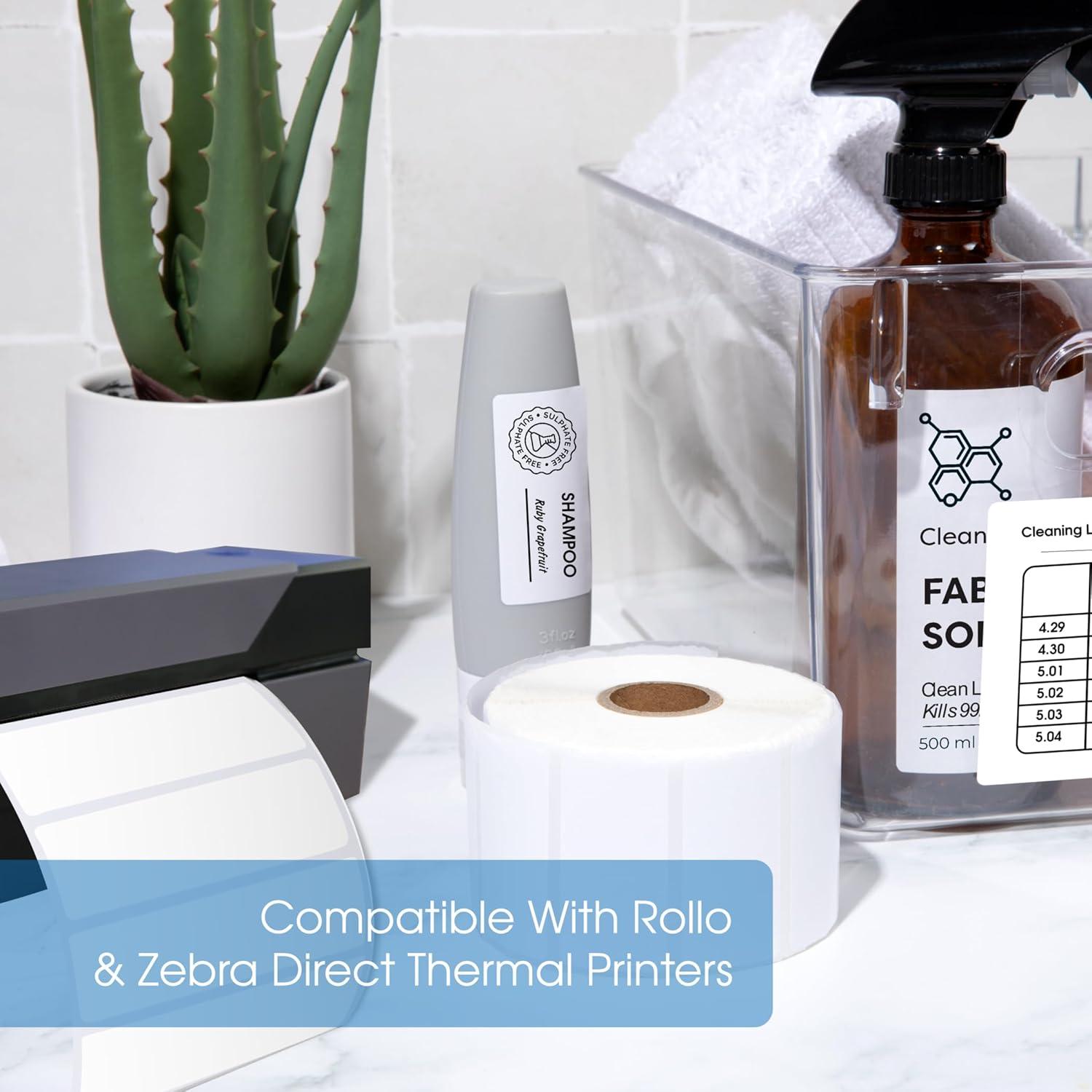 Etiquetas Térmicas Directas Spartan Industrial 3x1" 10 Rollos