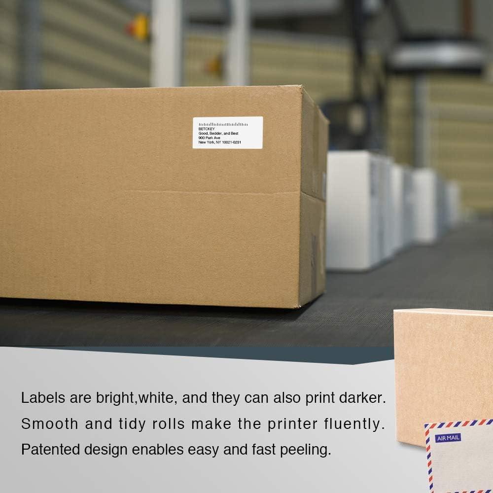 Etiquetas de Dirección de Devolución BETCKEY 25mm x 54mm - 28 Rollos
