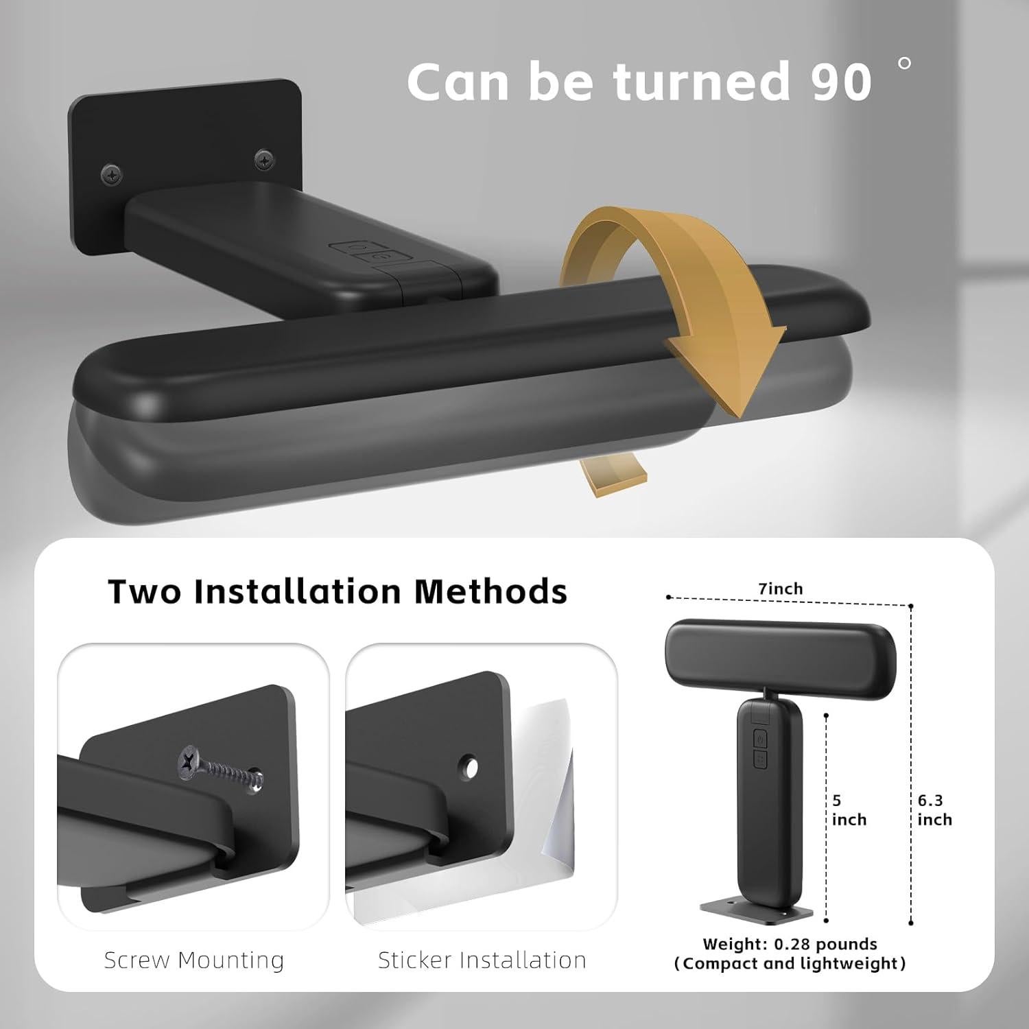 Luz LED Recargable para Cuadros NARUNDREN WL03, 300 Lúmenes