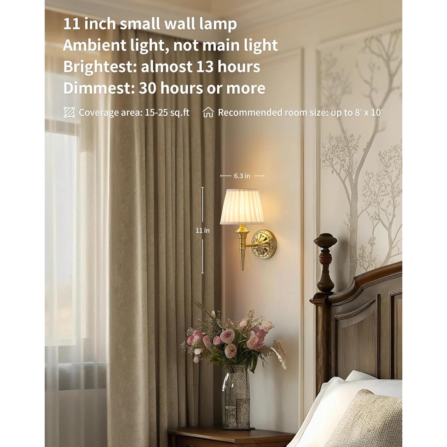 Apliques de Pared Inalámbricos KDG LED 5200mAh Set de 2