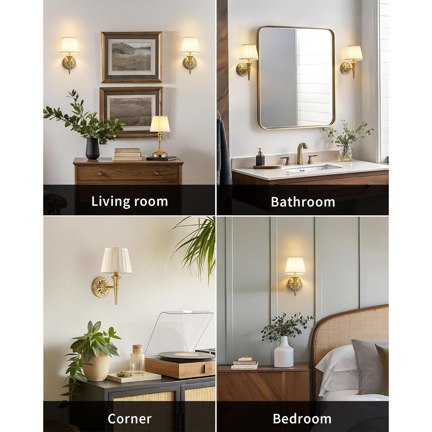 Apliques de Pared Inalámbricos KDG LED 5200mAh Set de 2