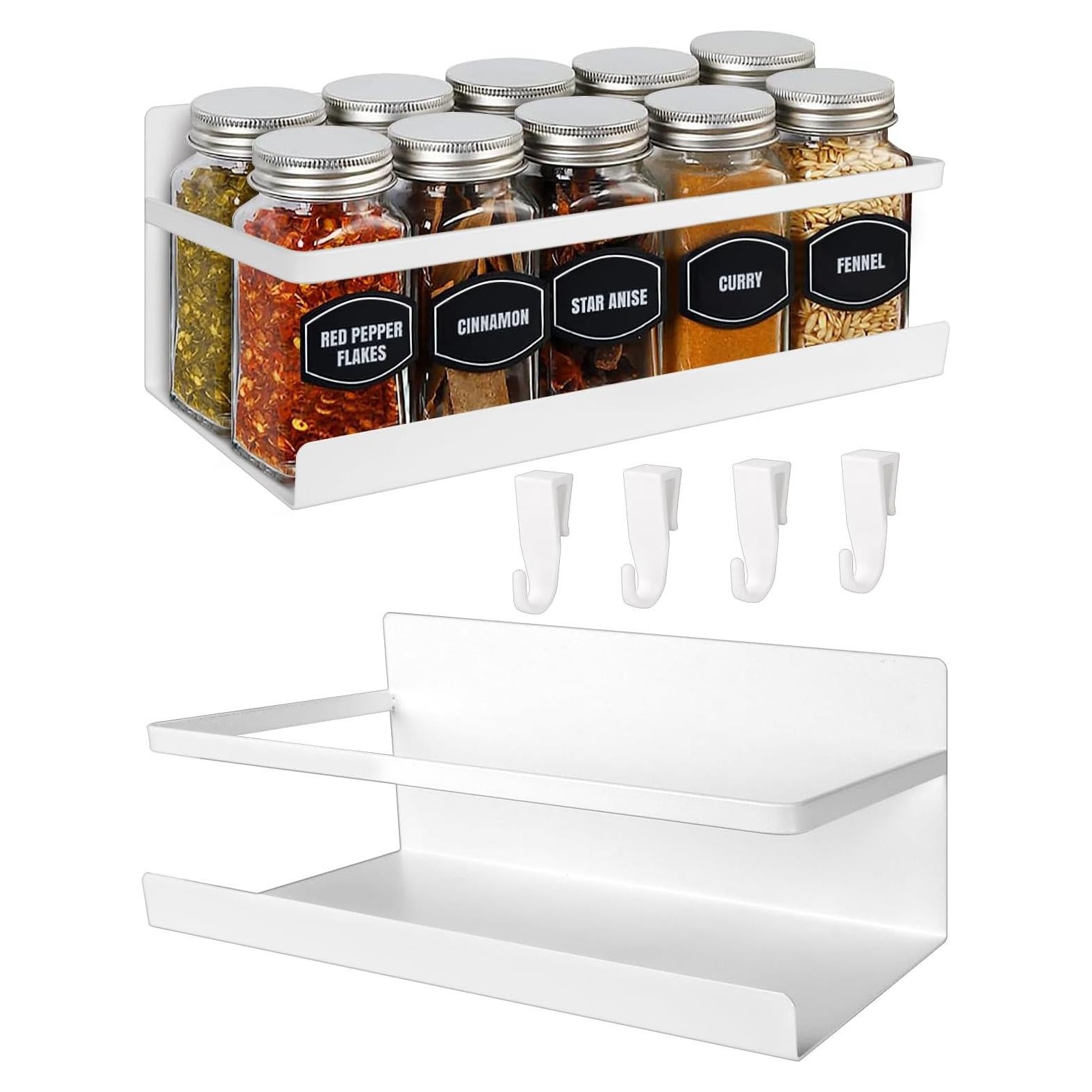 Estante Magnético para Especias Seropy - 2 Unidades, 5 kg