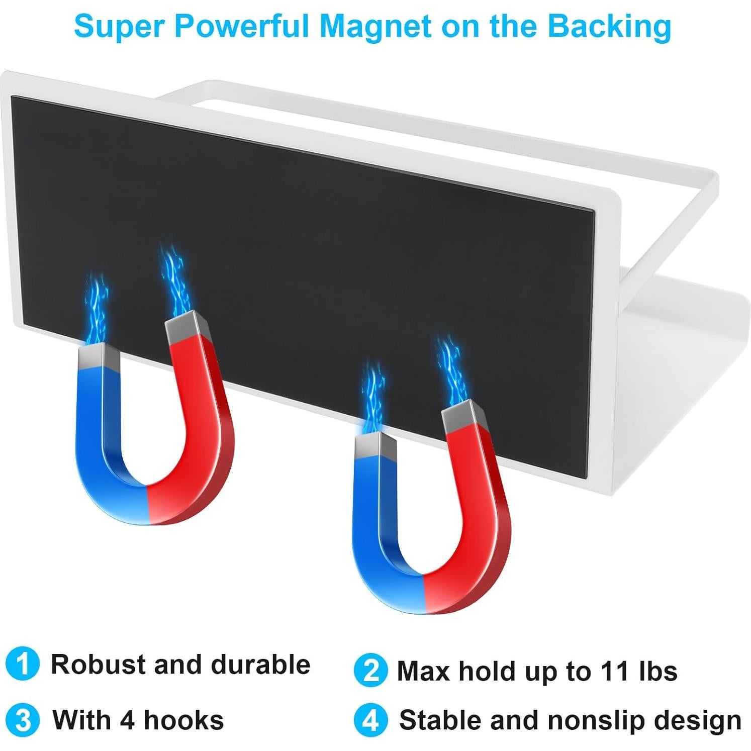 Estante Magnético para Especias Seropy - 2 Unidades, 5 kg