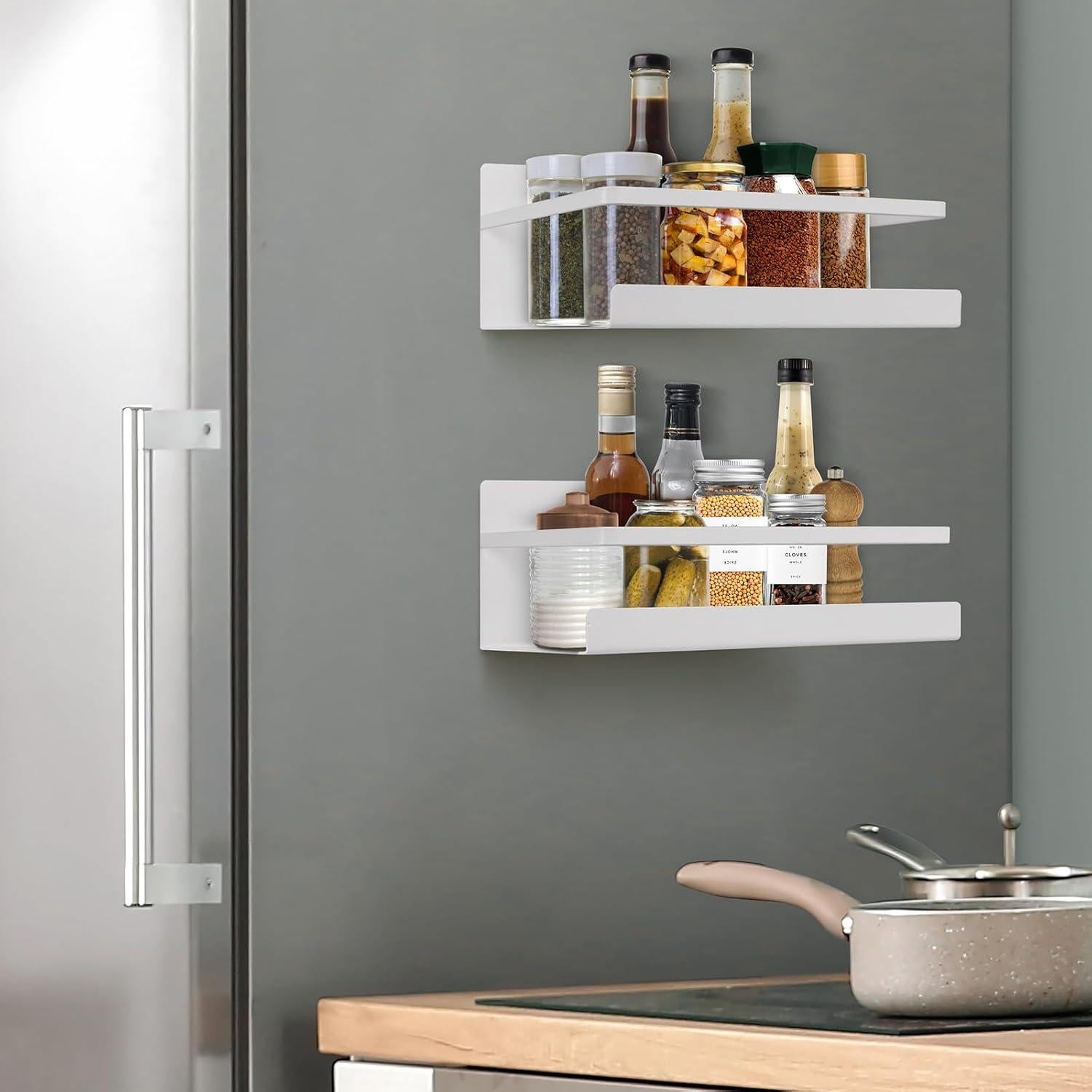 Estante Magnético para Especias Seropy - 2 Unidades, 5 kg