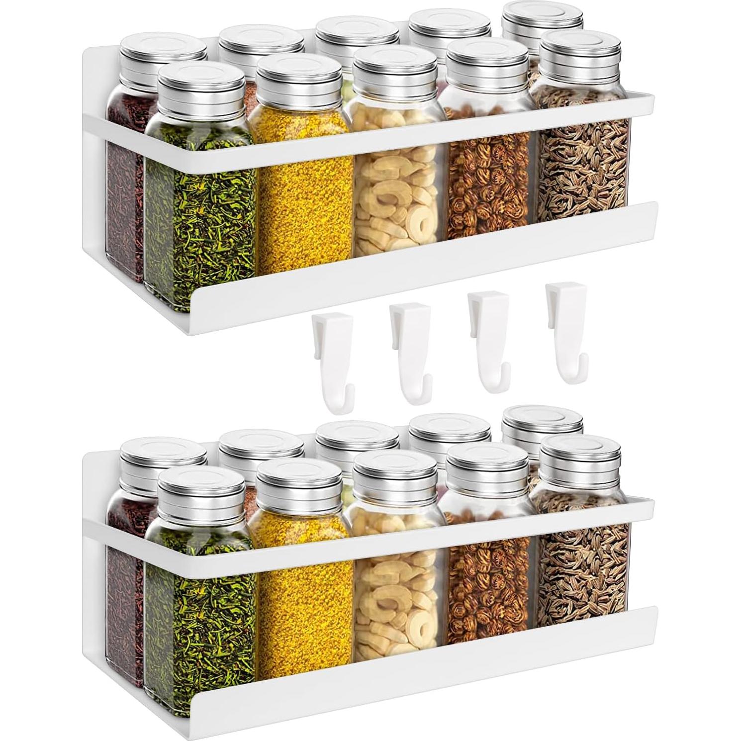 Estante Magnético para Especias Seropy - 2 Unidades, 5 kg