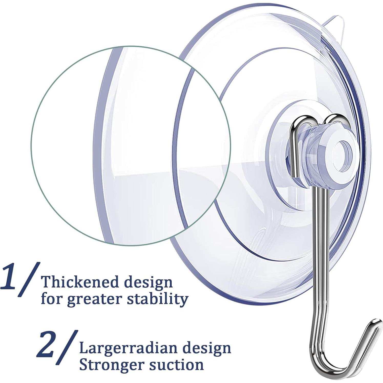 Ganchos de Ventosa DSMY 15 PCS Impermeables para Baño y Cocina