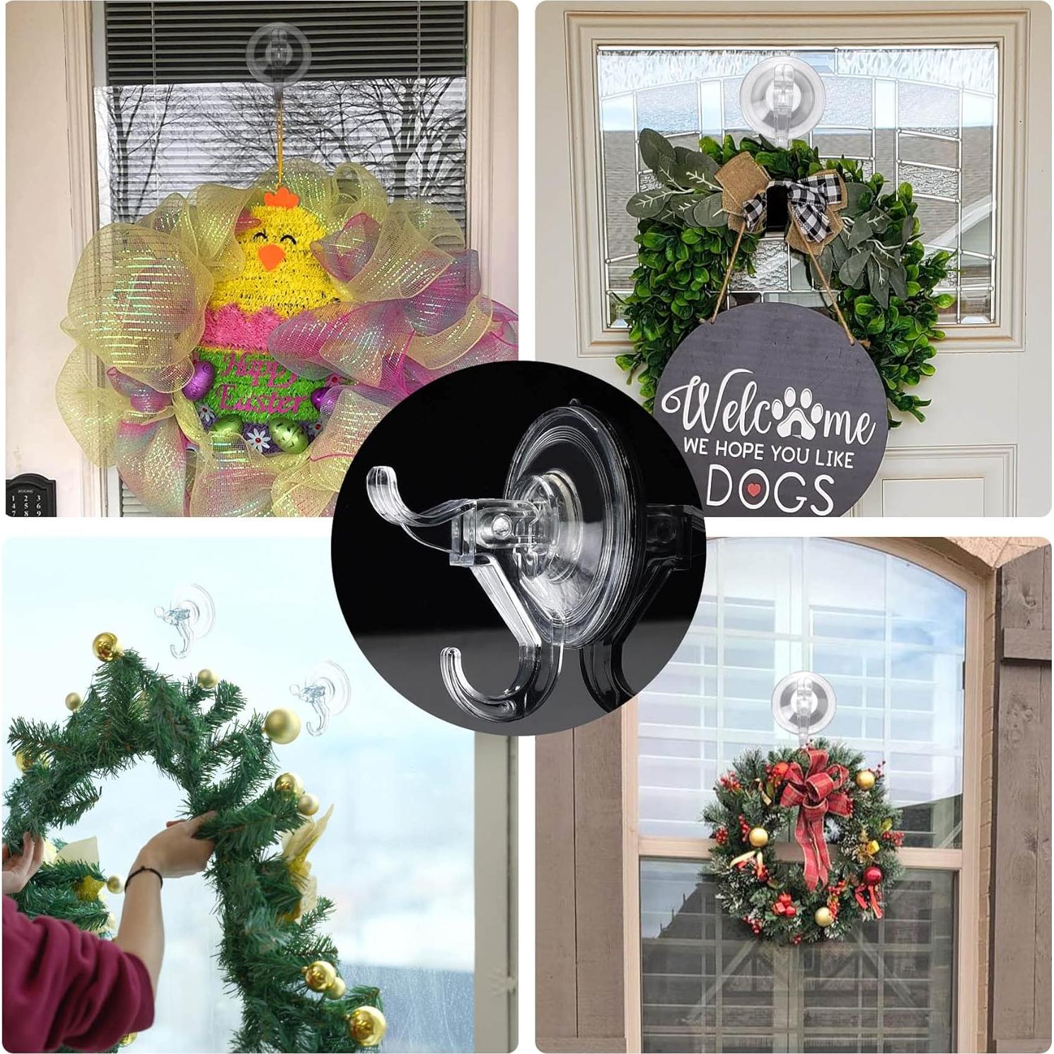 Ganchos de Ventosa Antimbee 3 Pack Transparente 5 kg