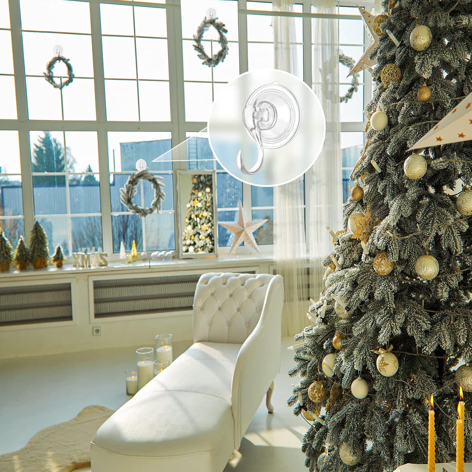 Gancho de Ventosa Transparente VIS'V - 2 Pcs, 10 kg