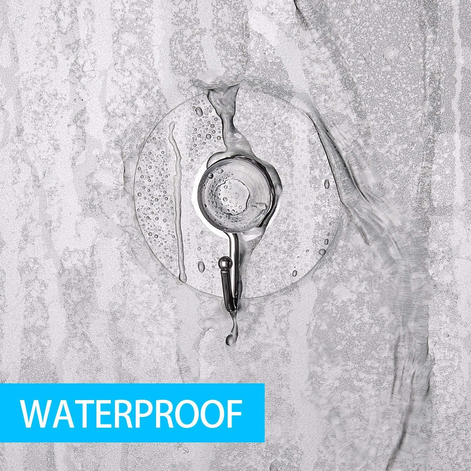 Ganchos de Ventosa Awpeye 40 Paquetes 4.5 cm PVC Transparente