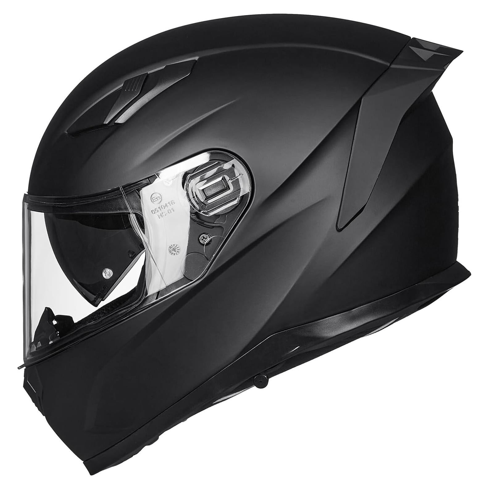 Casco de Moto ILM 129M MIPS Doble Visor Anti Niebla Rojo