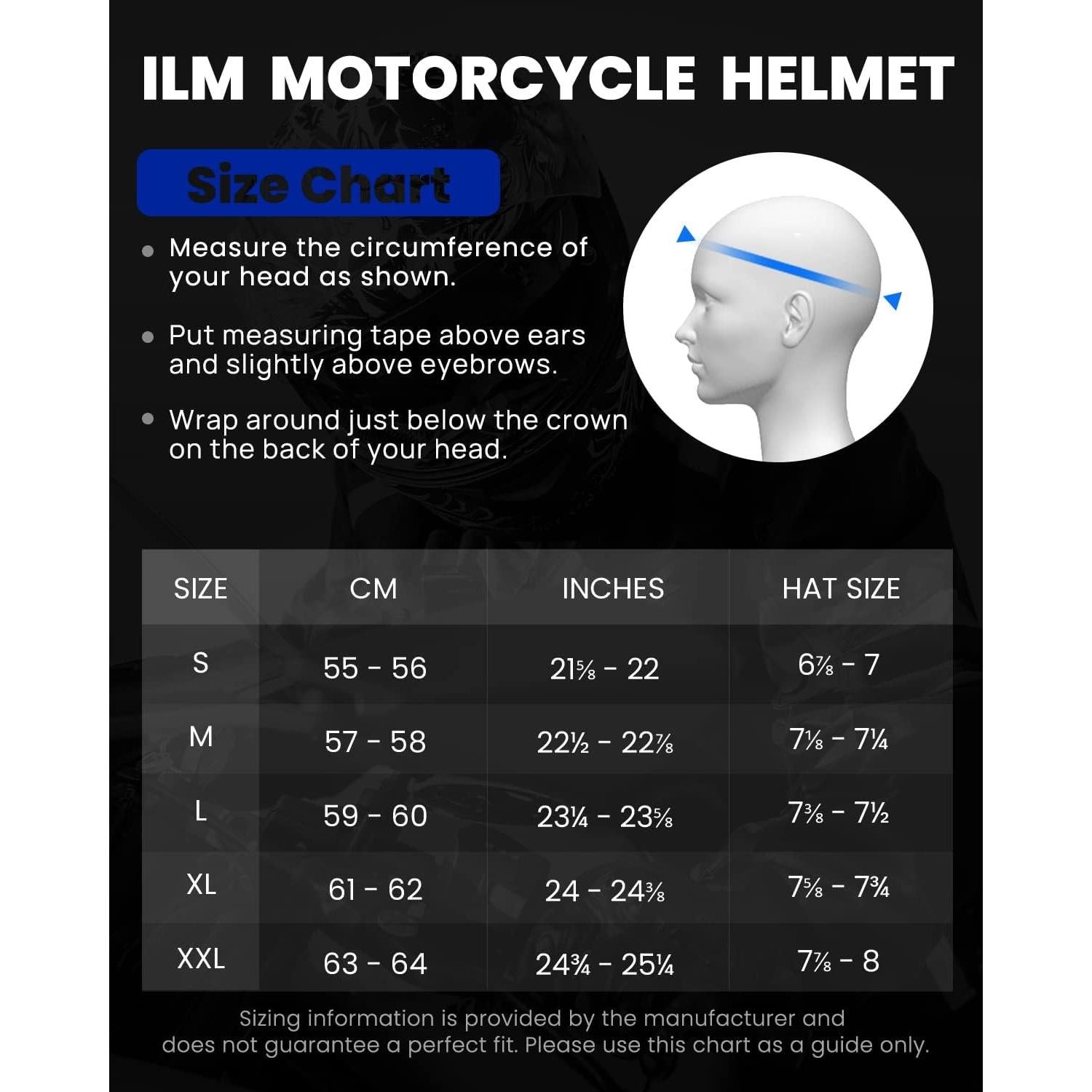 Casco de Moto ILM 129M MIPS Doble Visor Anti Niebla Rojo