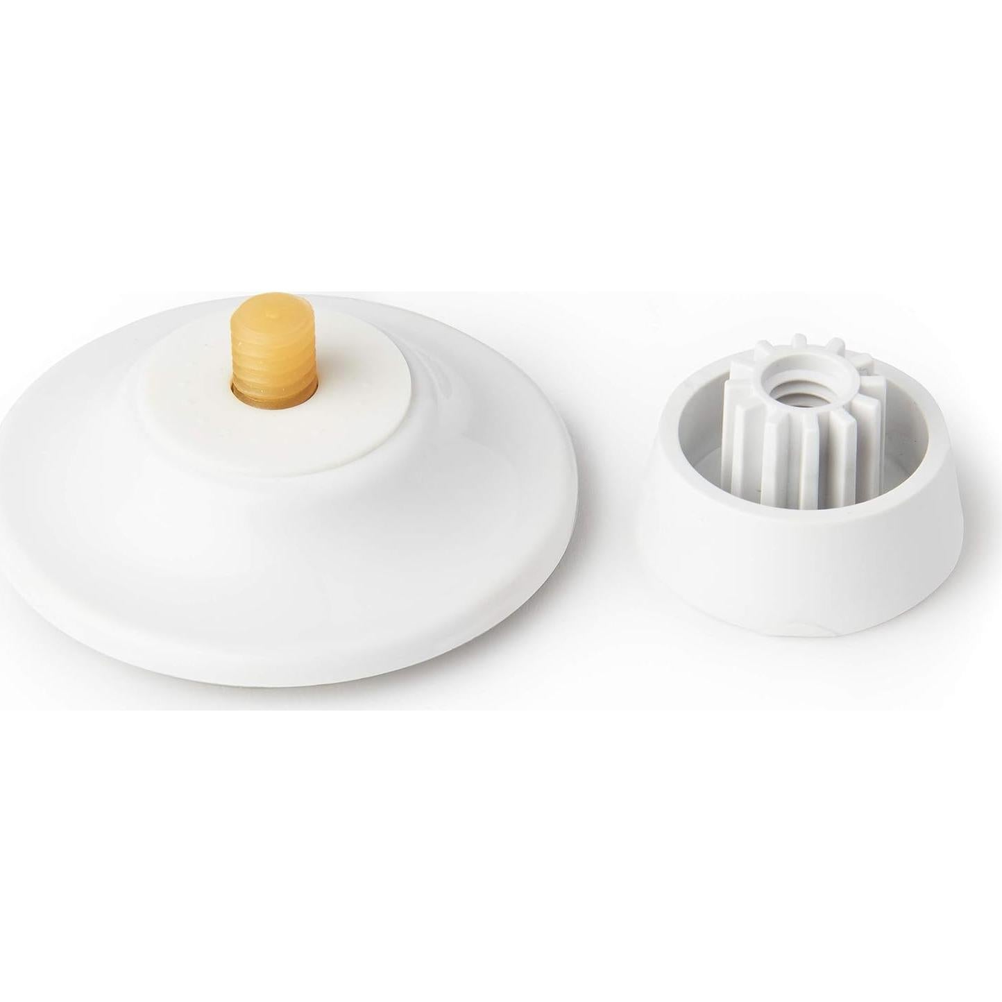 Gancho Doble para Ducha Umbra Flex Gel-Lock Blanco 6.35 cm