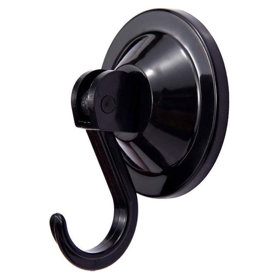 Ganchos de Ventosa NL HOME, Soporte Potente 4 Piezas Negro