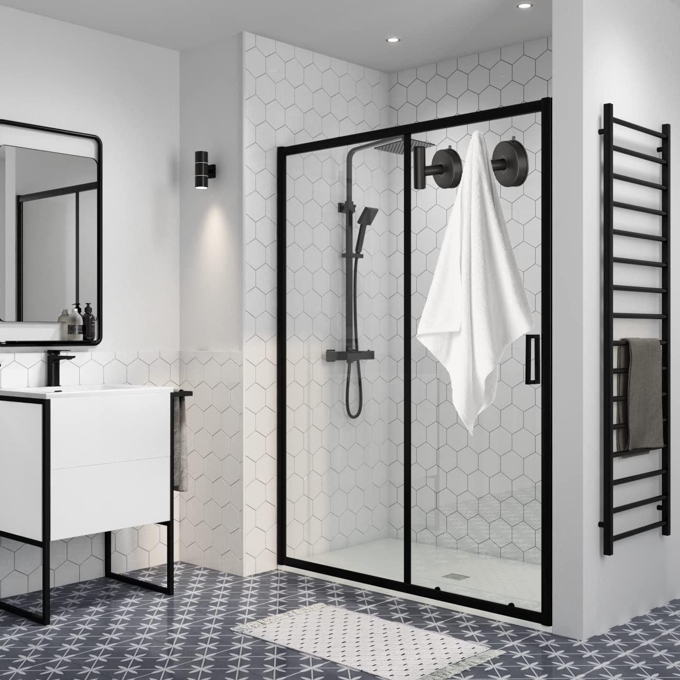 Ganchos de Ventosa DGYB para Ducha - 2 Piezas Acero Inoxidable