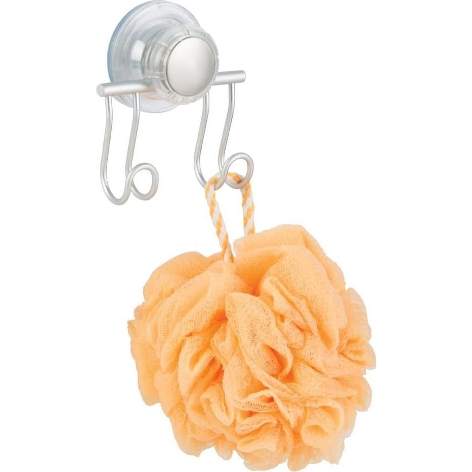 Espejo de Baño InterDesign Metro con Succión Turn-N-Lock Plata