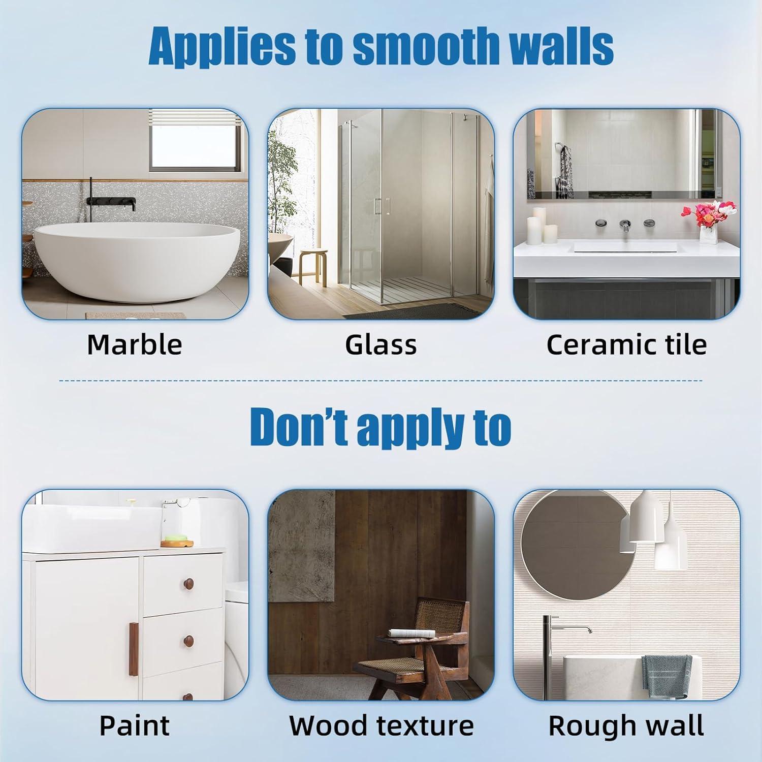 Ventosas Transparentes AQUANEAT 20 Piezas 3.05 cm para Hogar